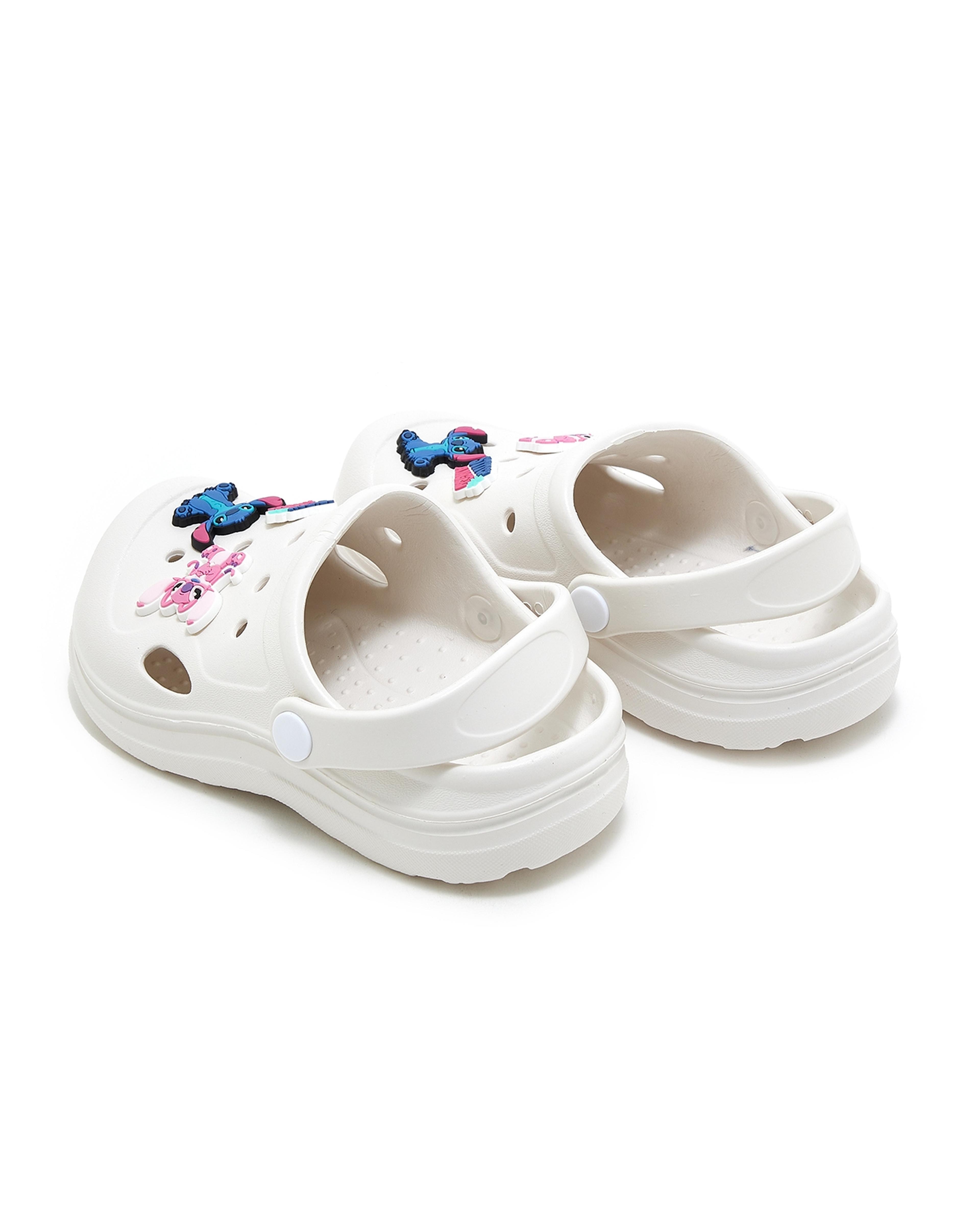 Jibbitz Detail Slingback Clogs