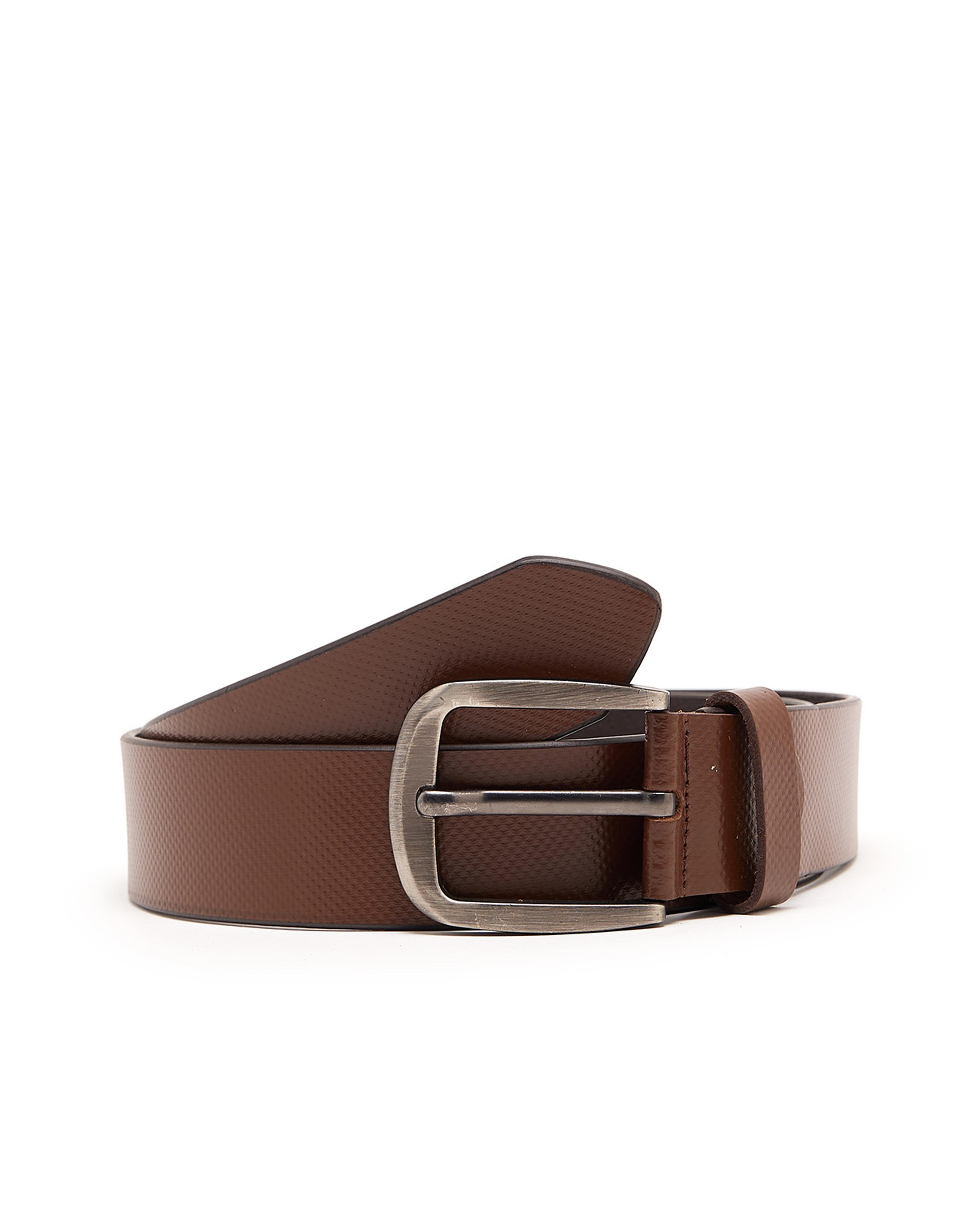 Textured Buckle Belt