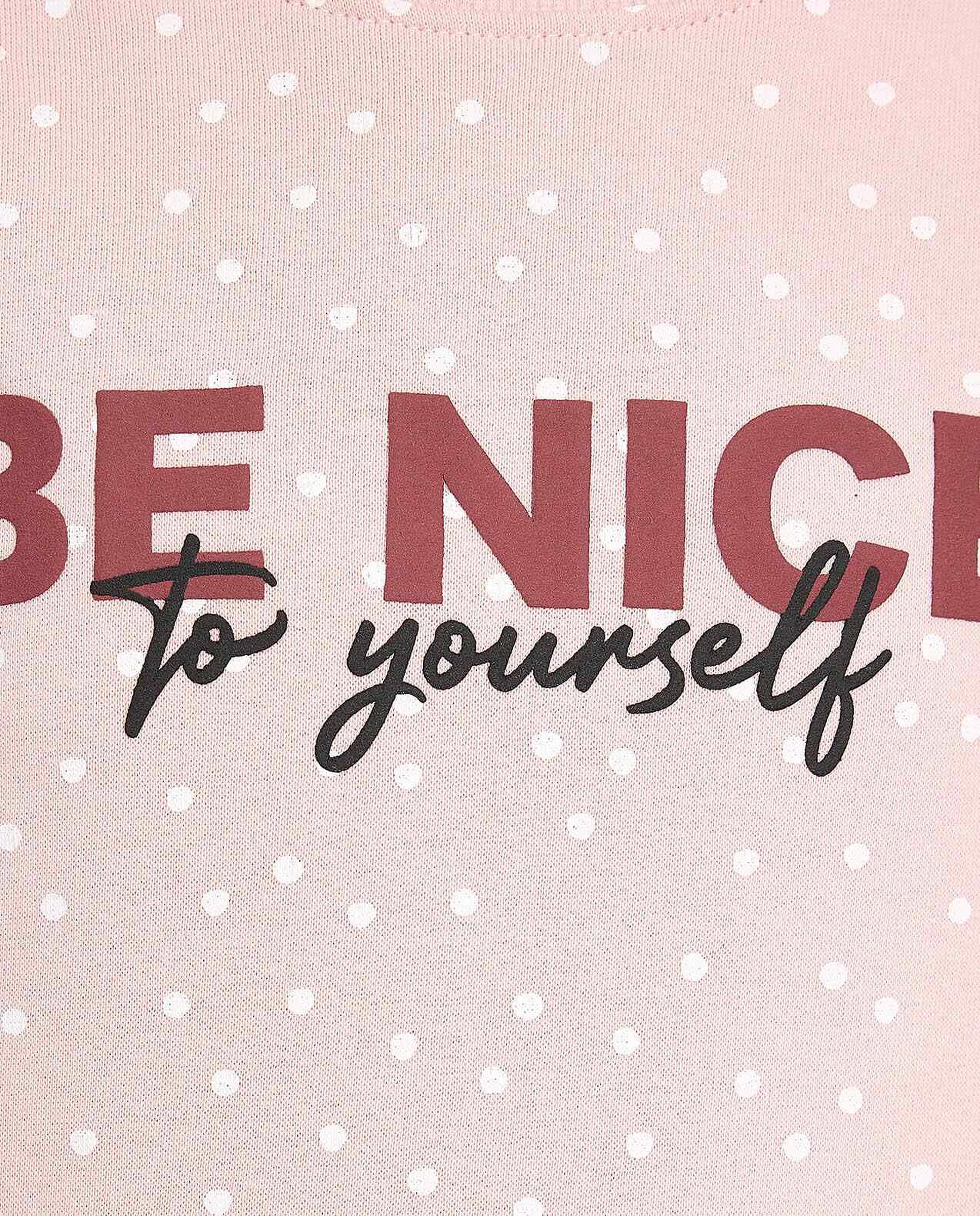 Printed Sweatshirt with Crew Neck and Long Sleeves