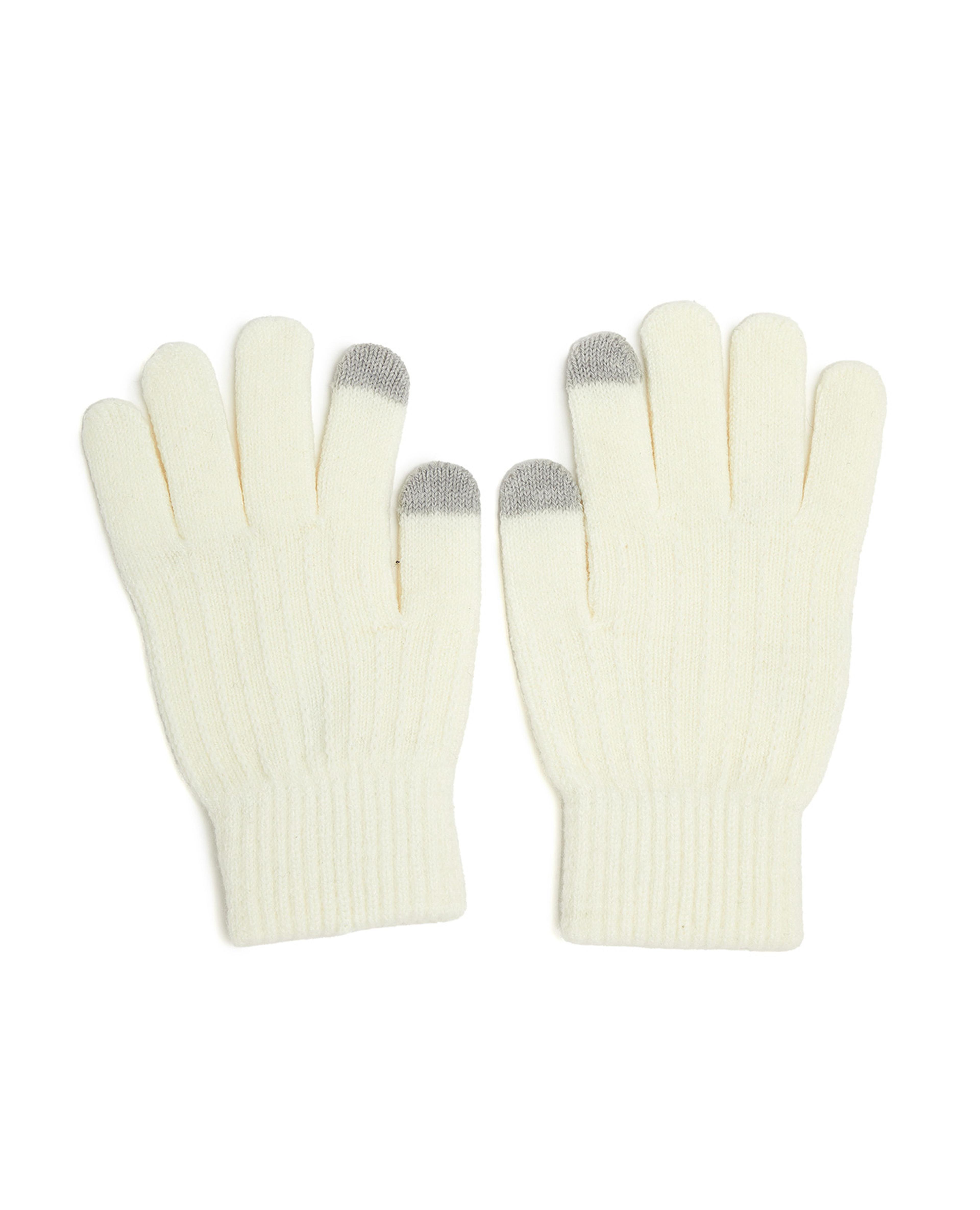 قفازات محبوكة