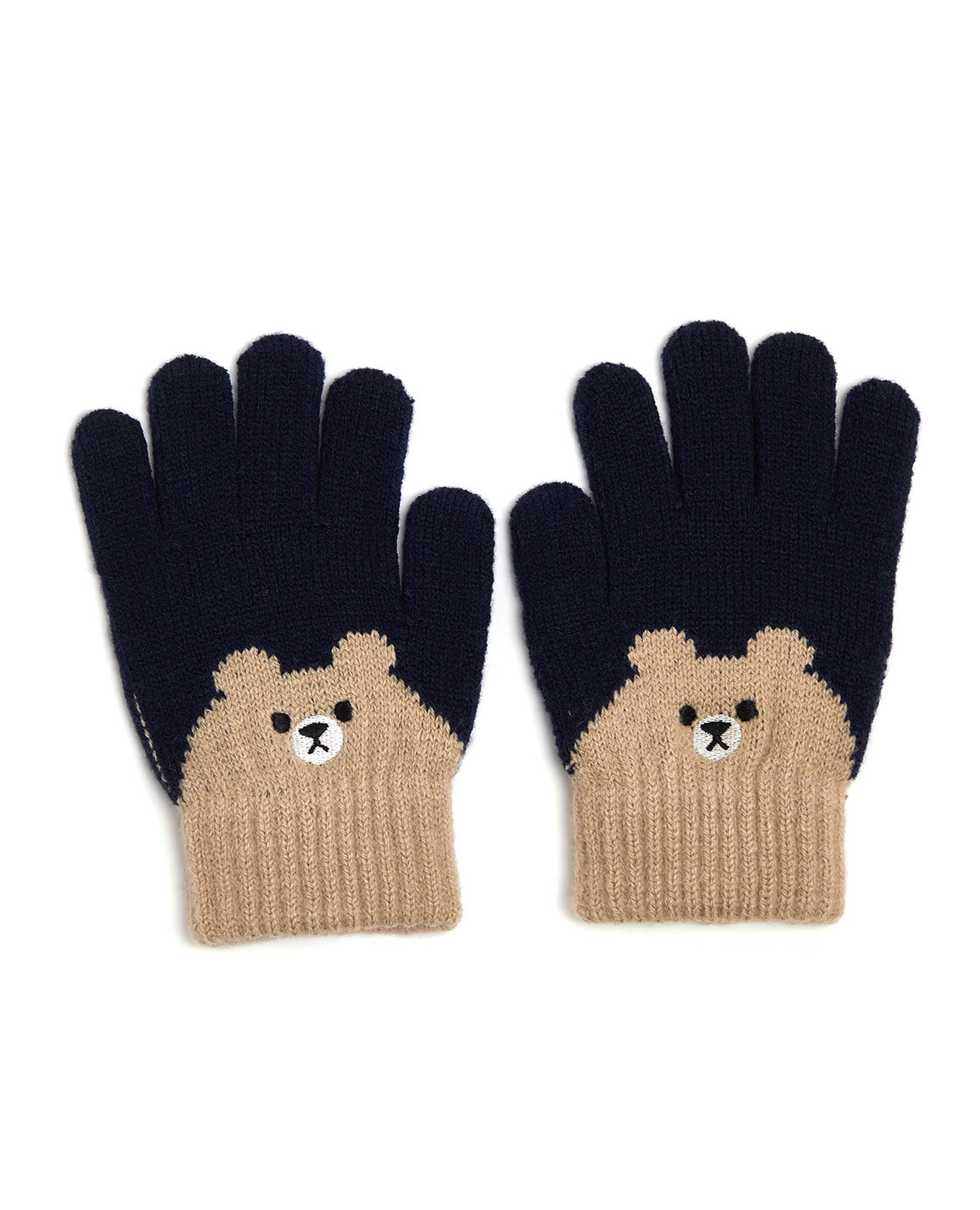 قفازات شتوية محبوكة