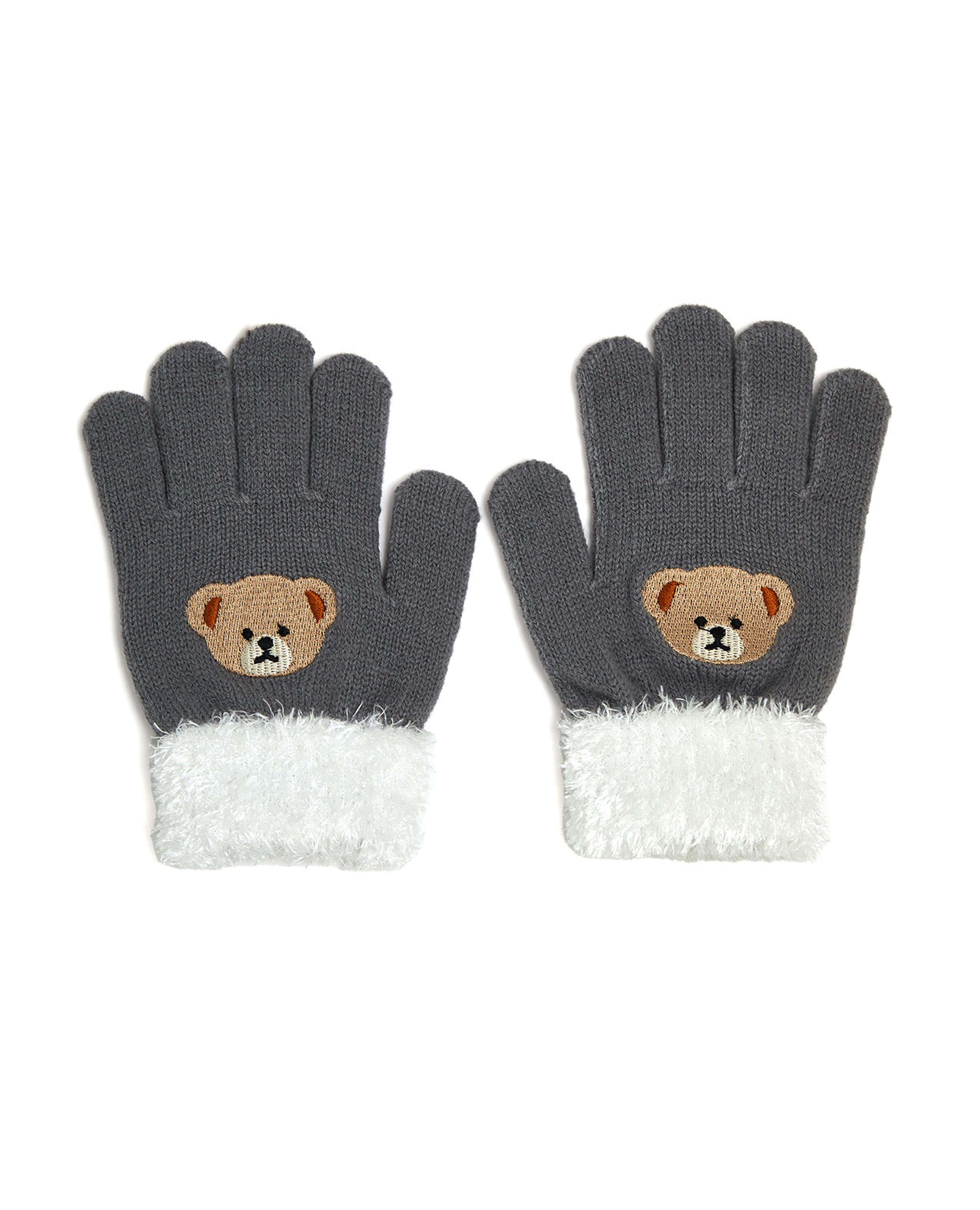 قفازات شتوية محبوكة