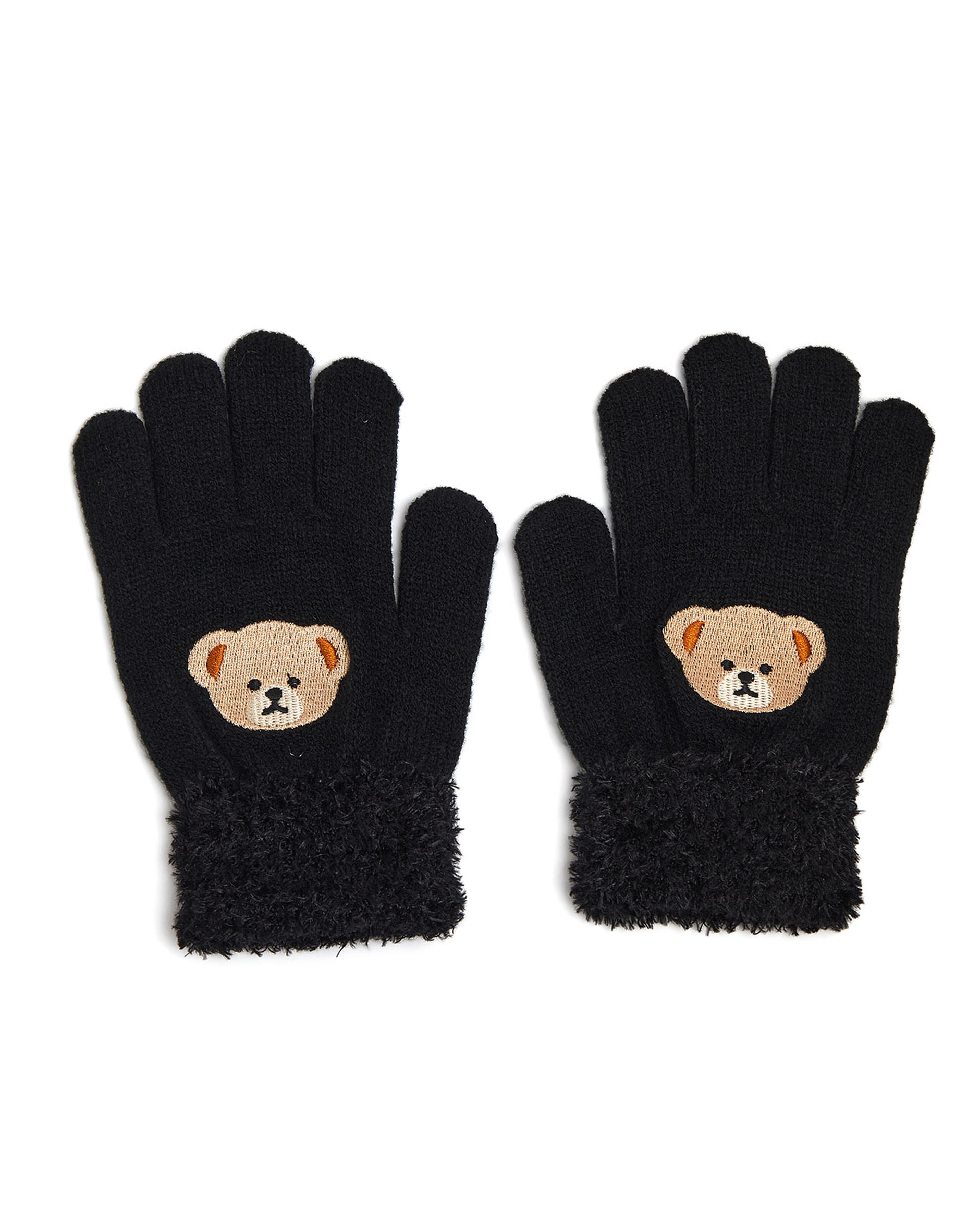 قفازات شتوية محبوكة