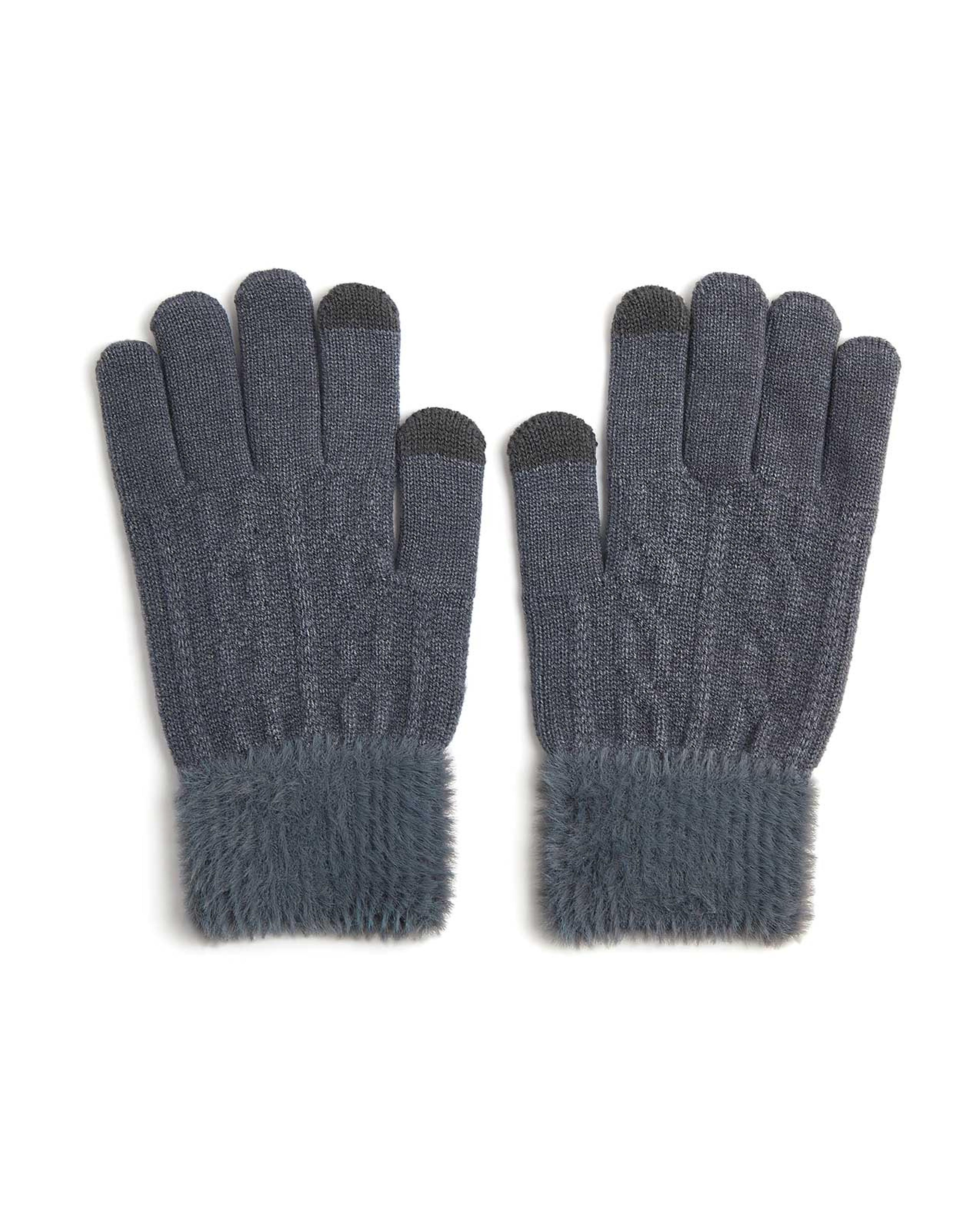 قفازات شتوية محبوكة