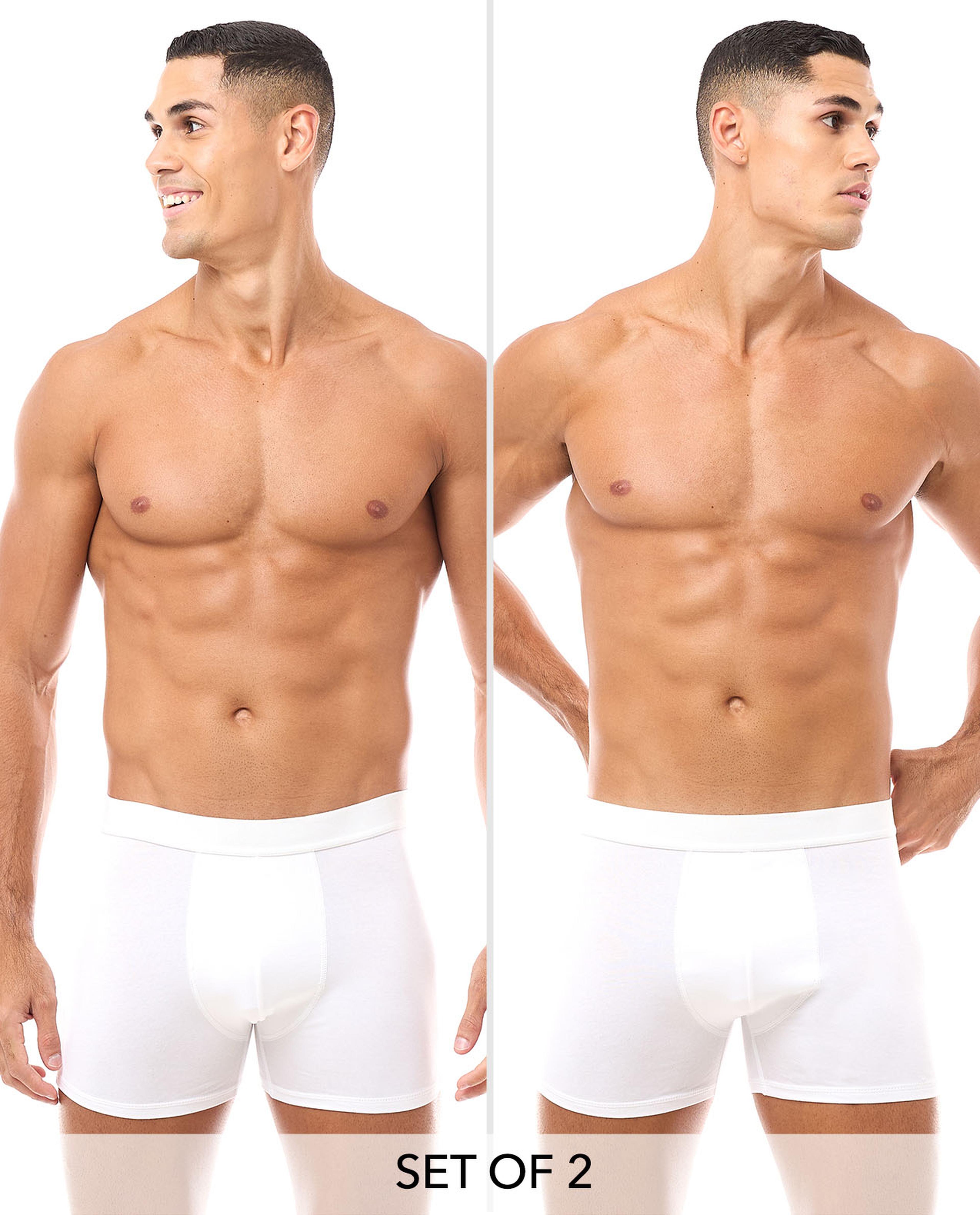 طقم سراويل سادة - قطعتين