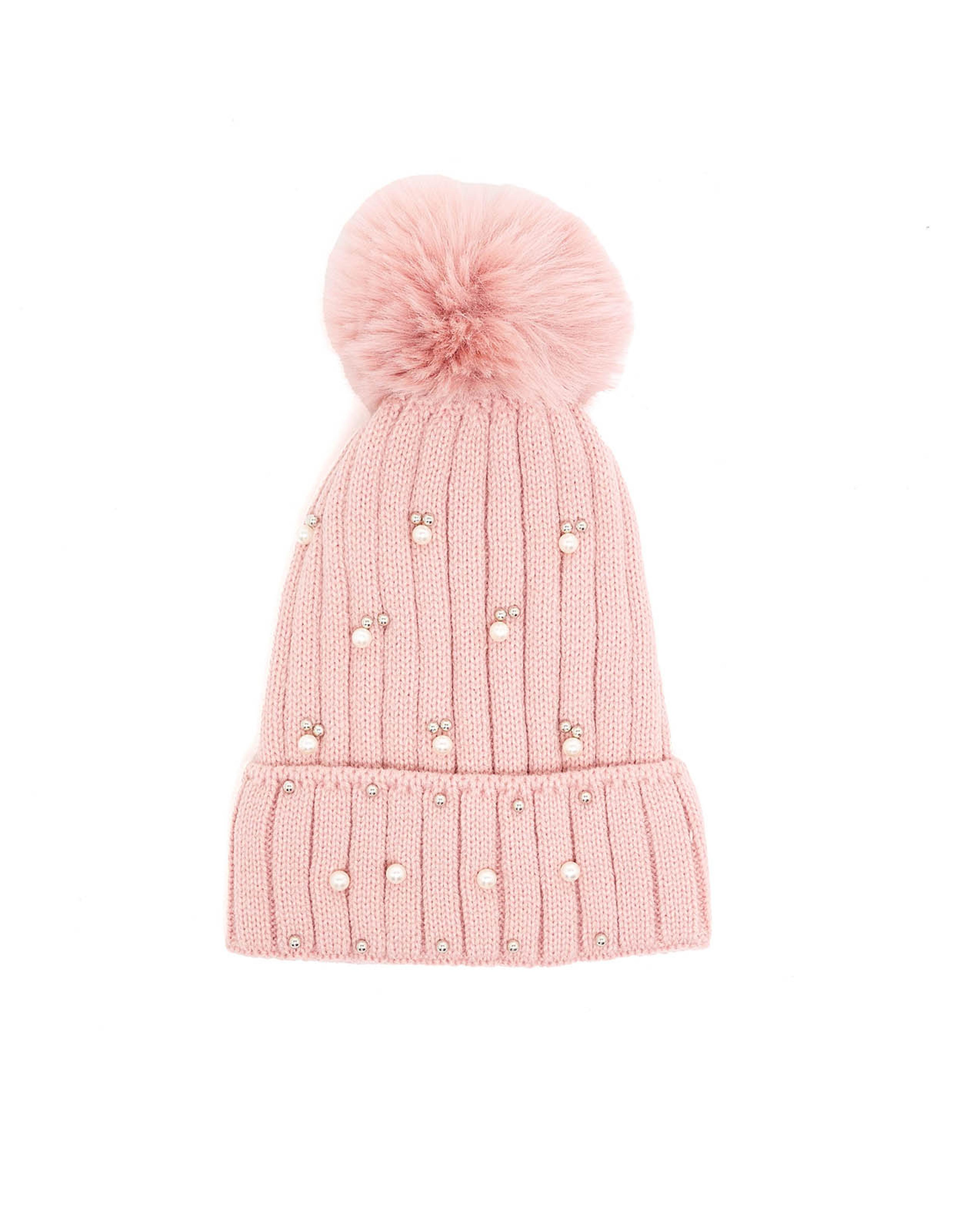 قبعة باني مع بوم بوم