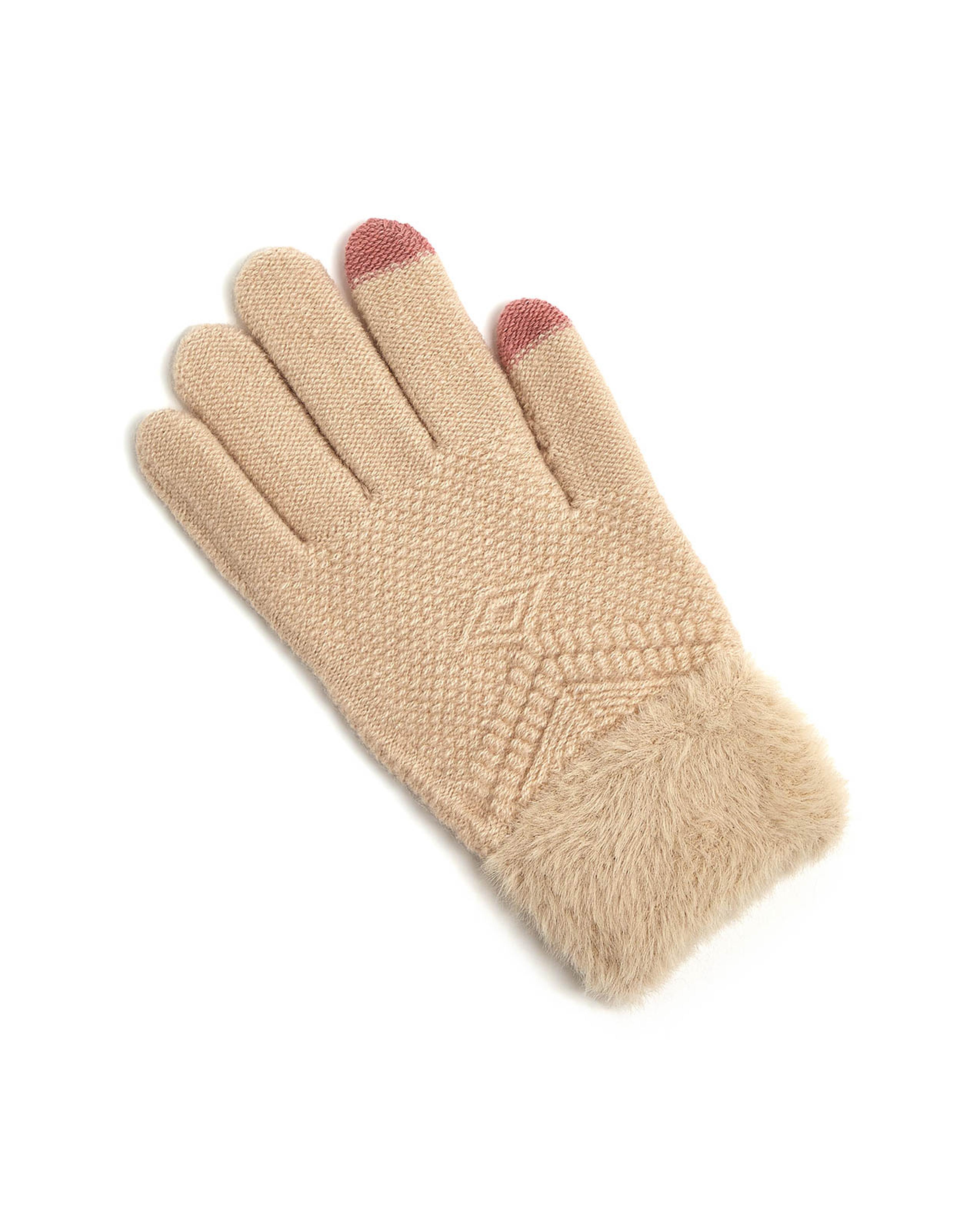 قفازات شتوية محبوكة