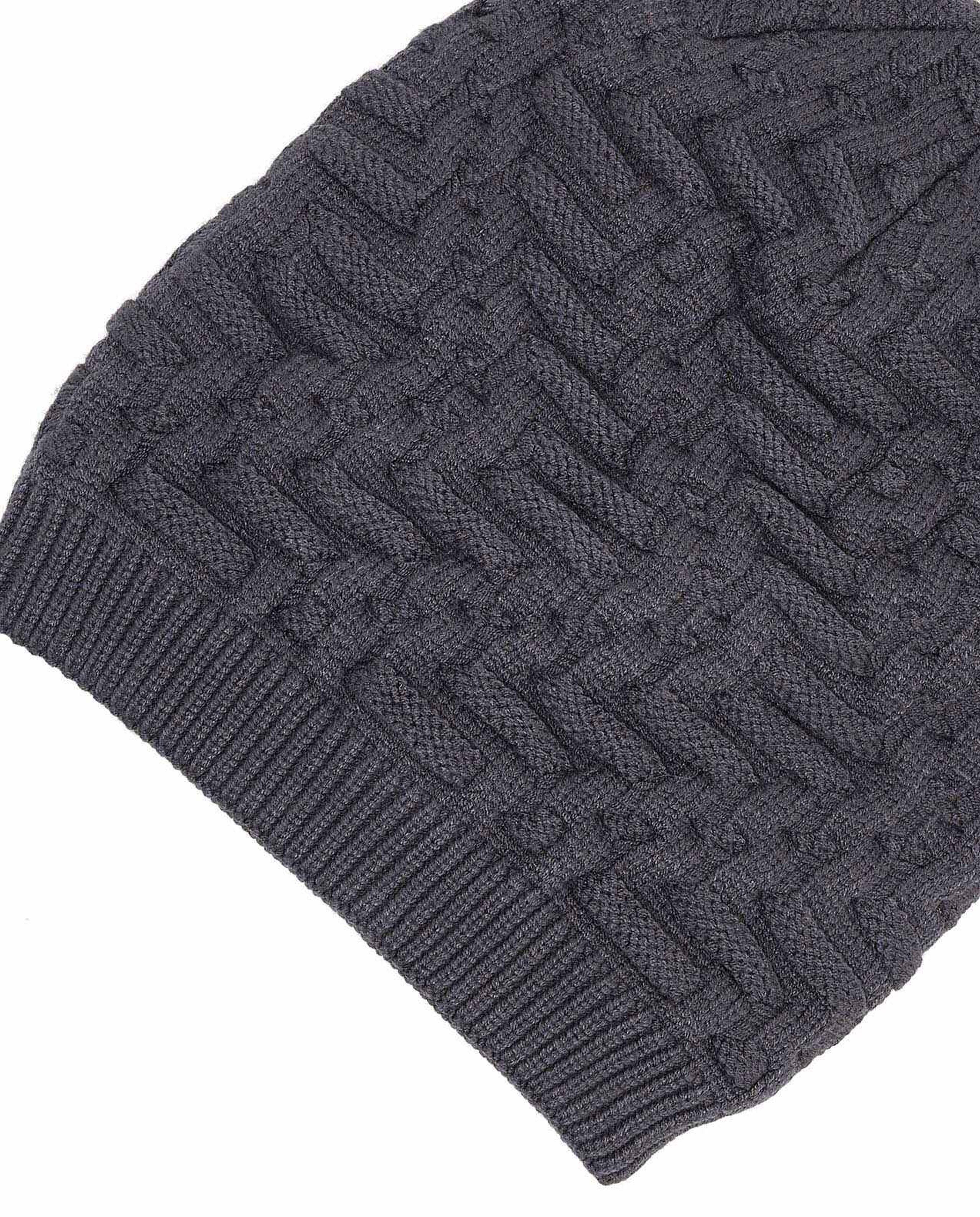 قبعة باني محبوكة