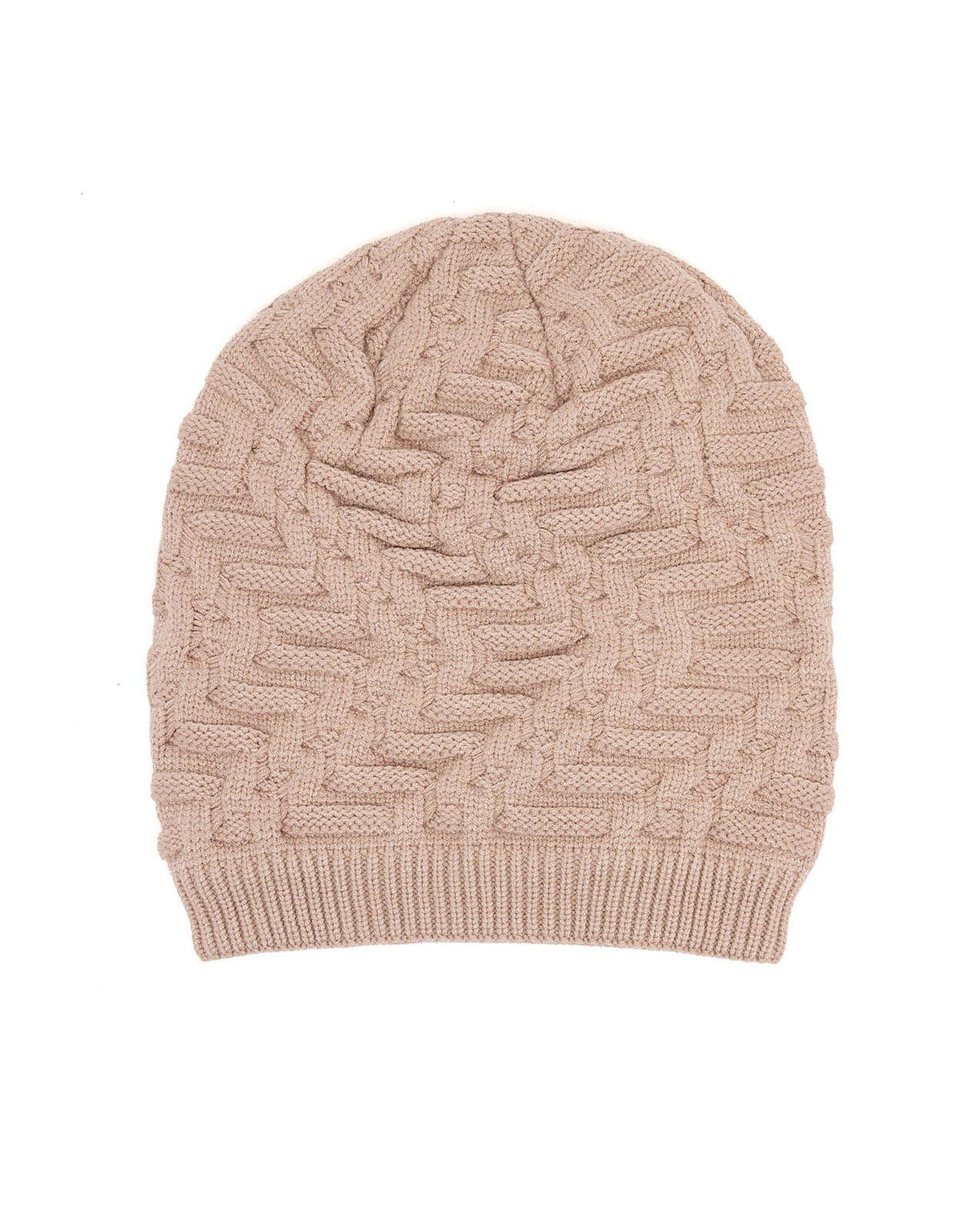 قبعة باني محبوكة