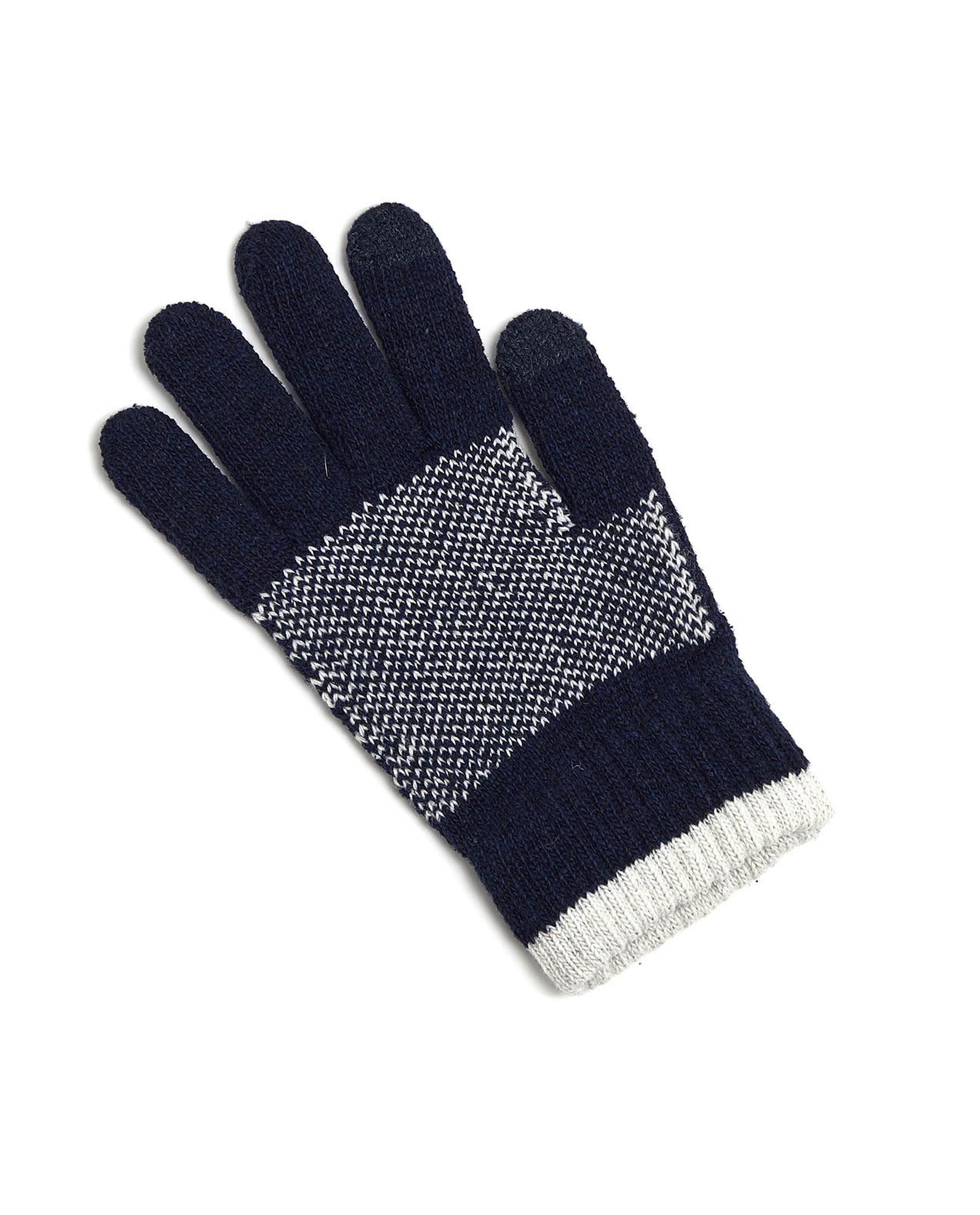 قفازات شتوية منقوشة