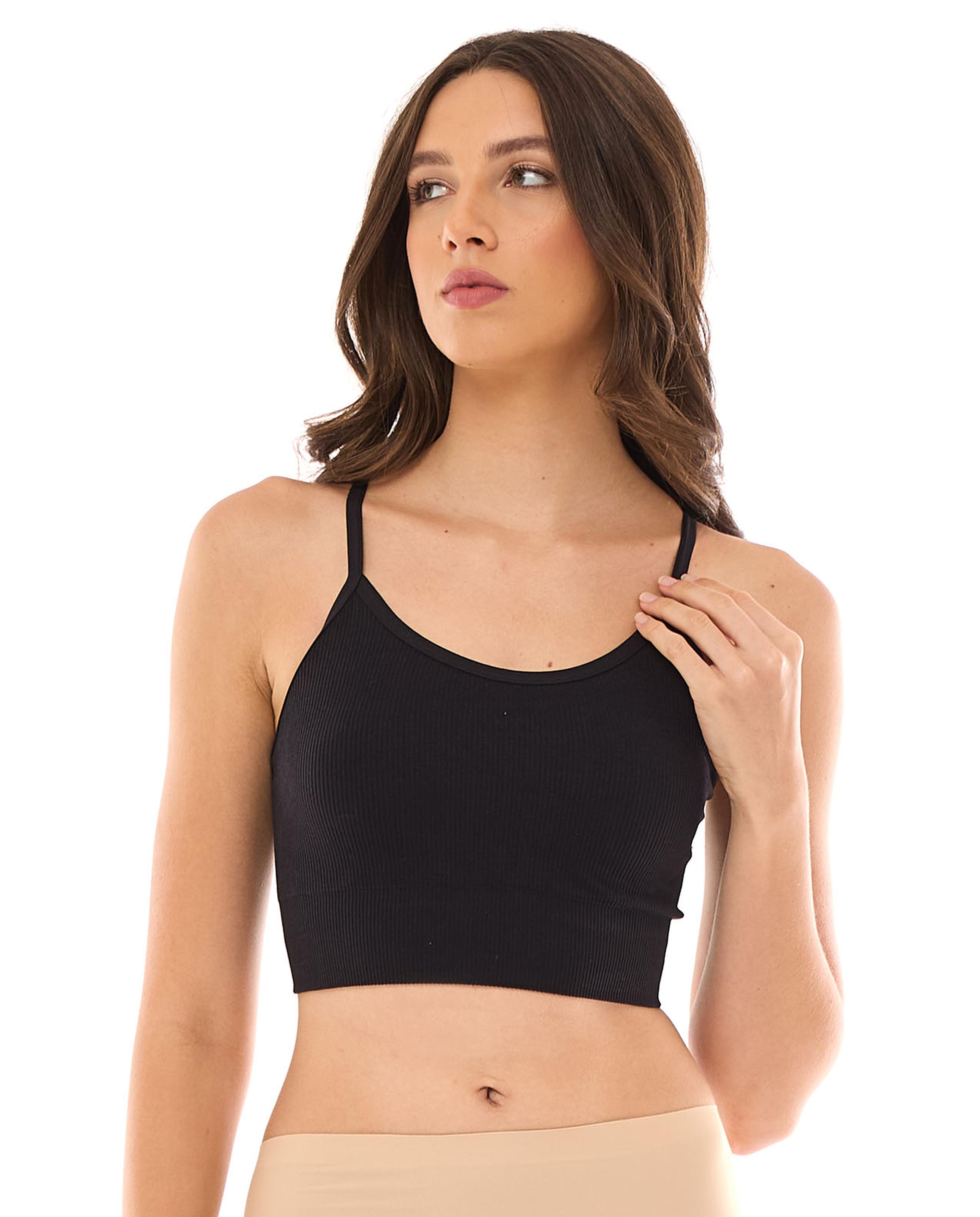 Solid Padded Sports Bra