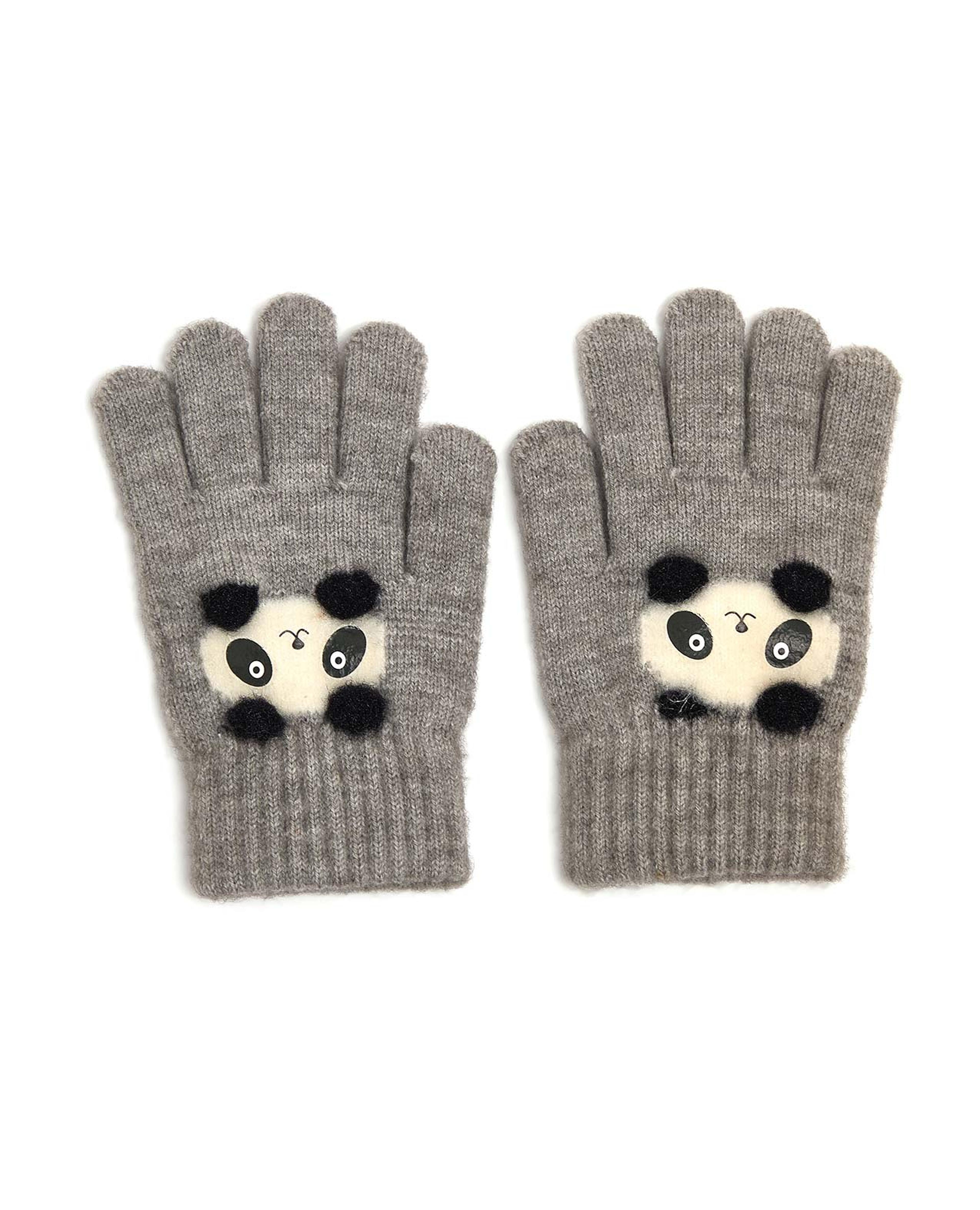 قفازات شتوية مزخرفة