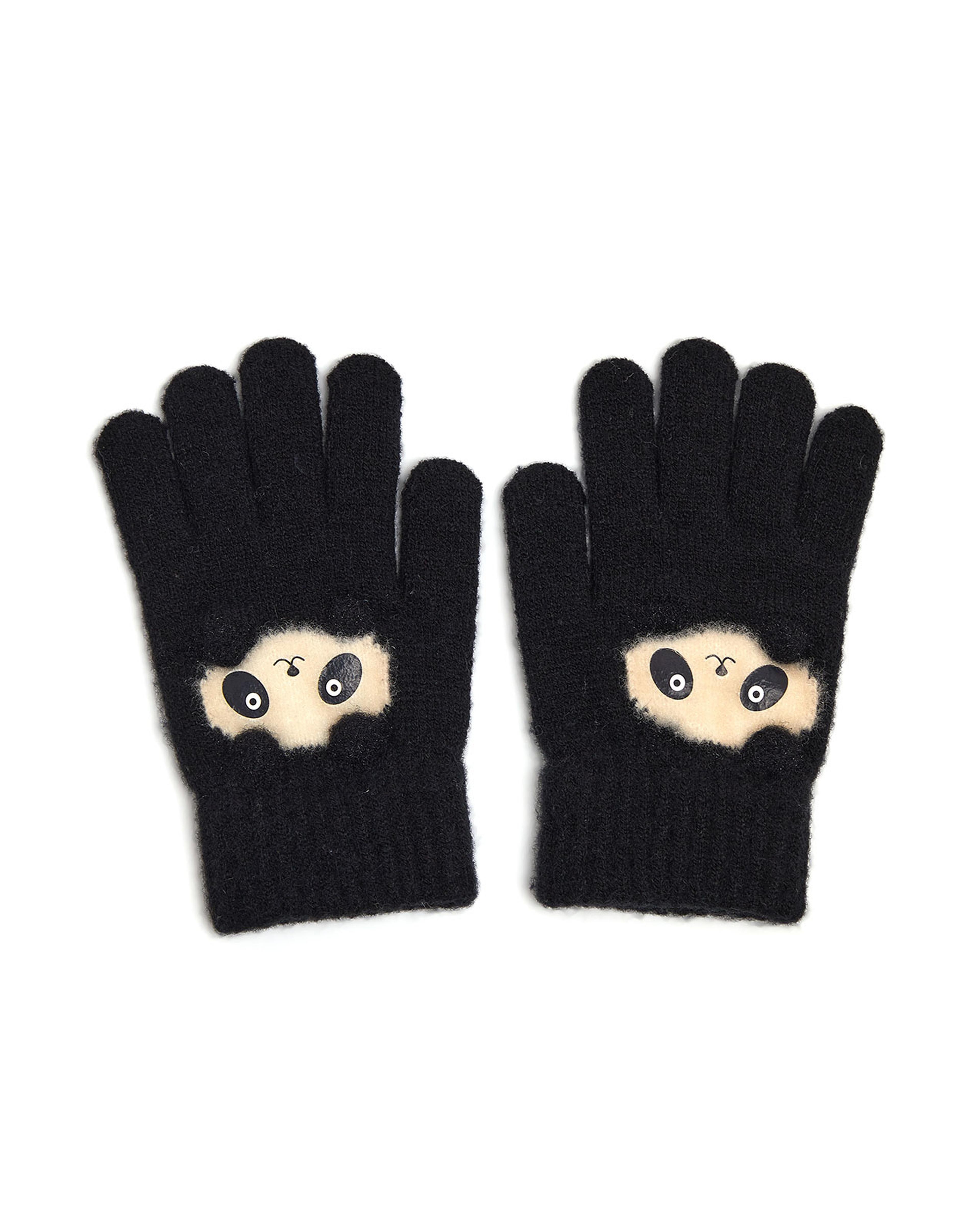 قفازات شتوية مزخرفة