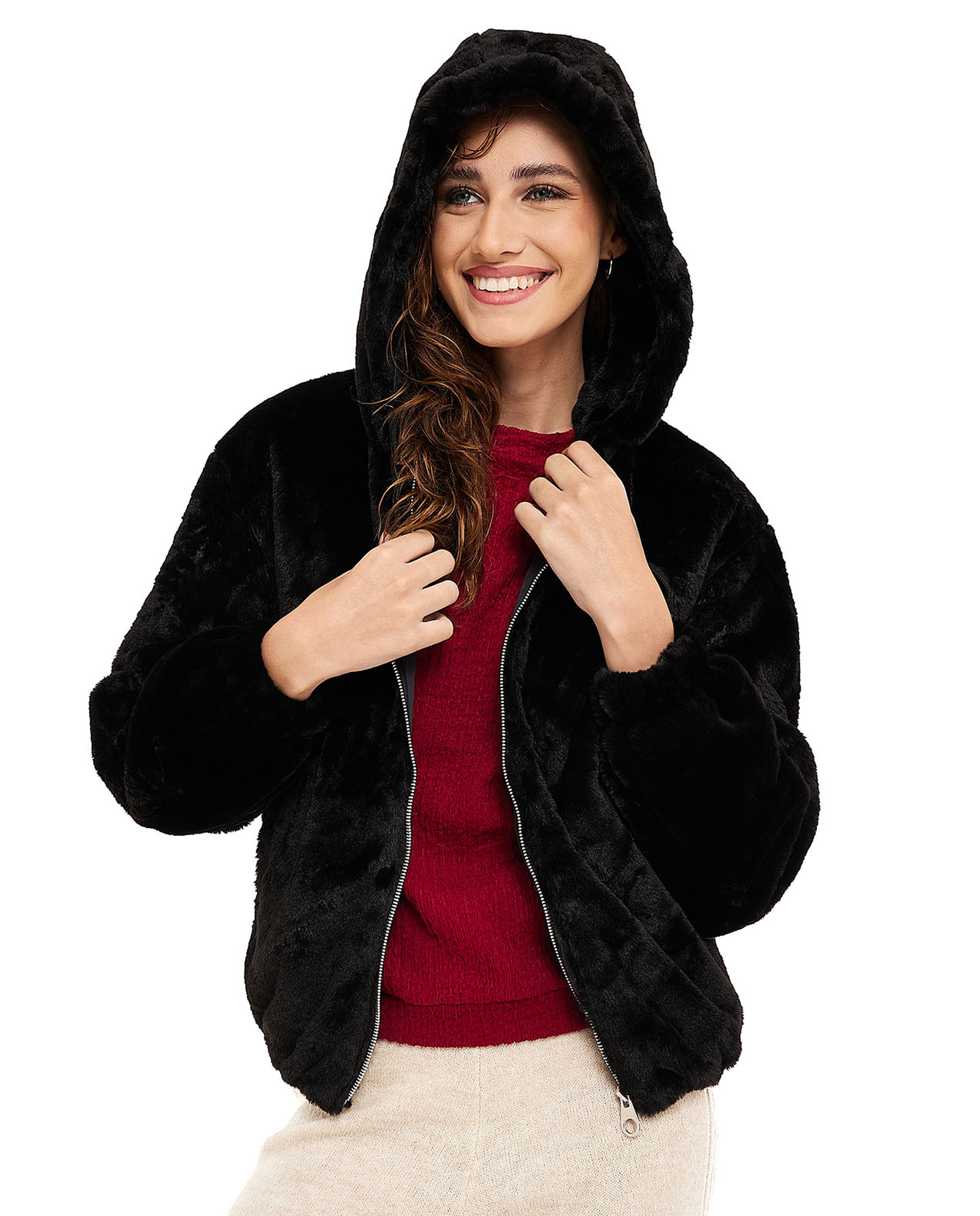 جاكيت شيربا بهودي وسحاب