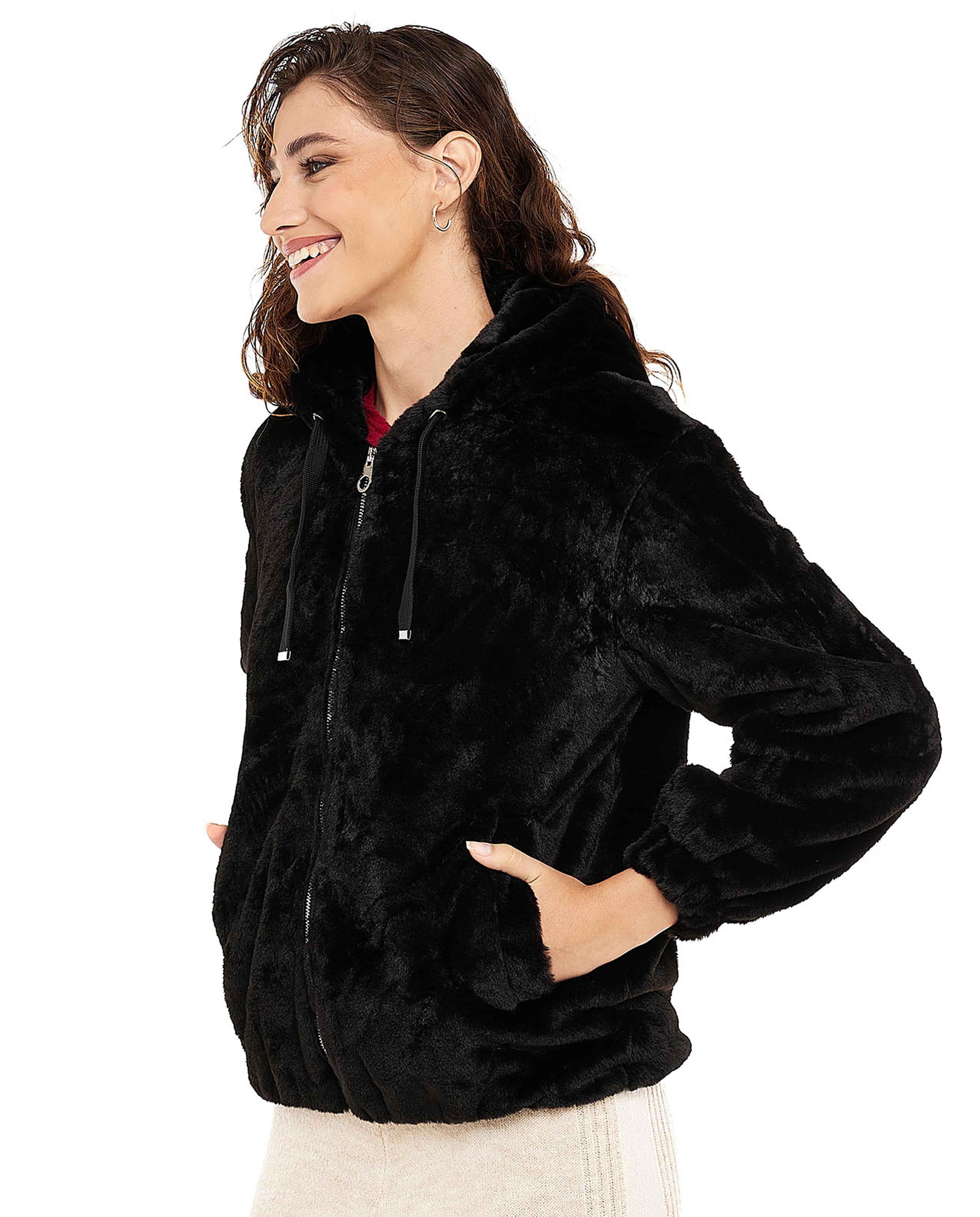 جاكيت شيربا بهودي وسحاب