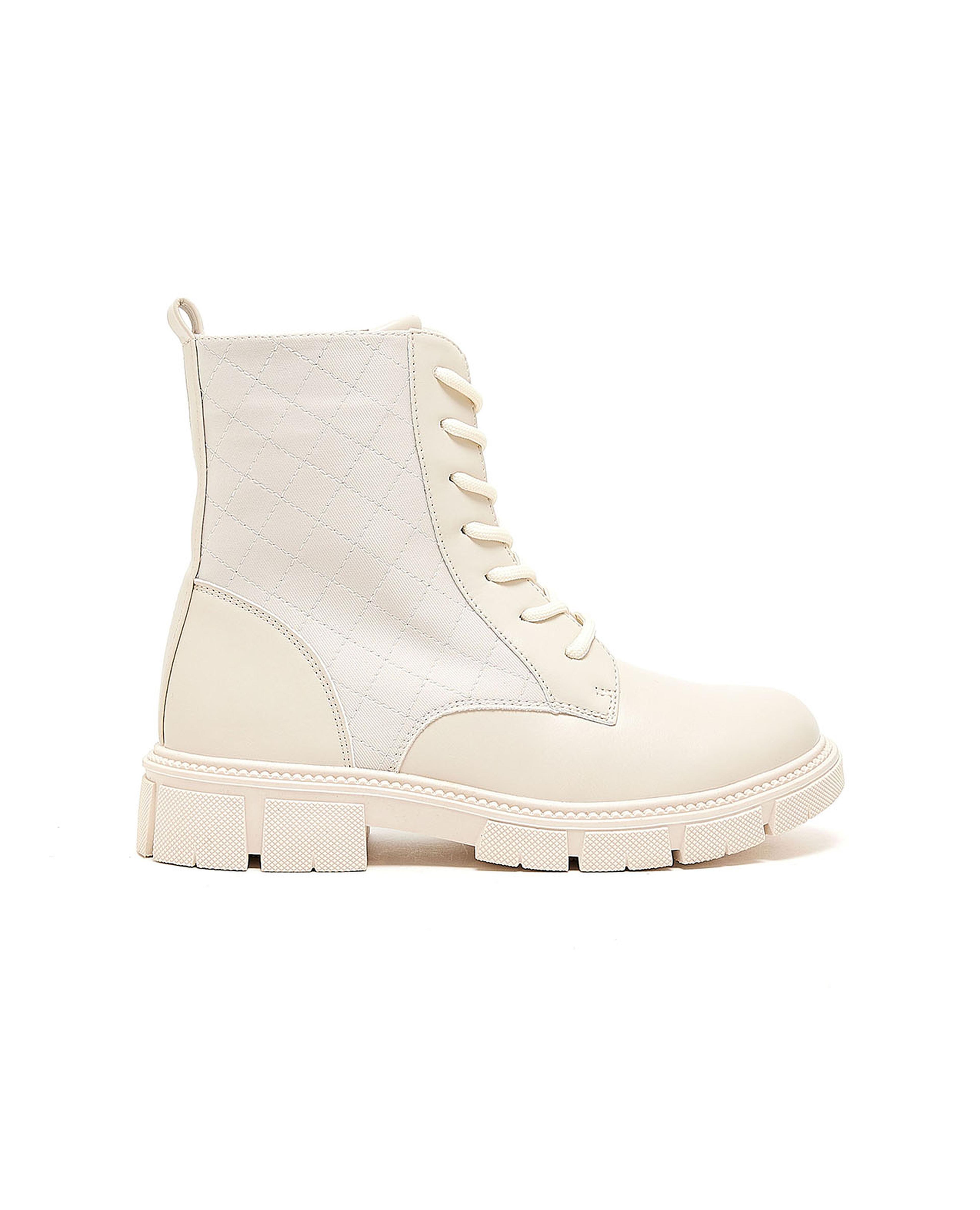 Color Block Ankle Boots