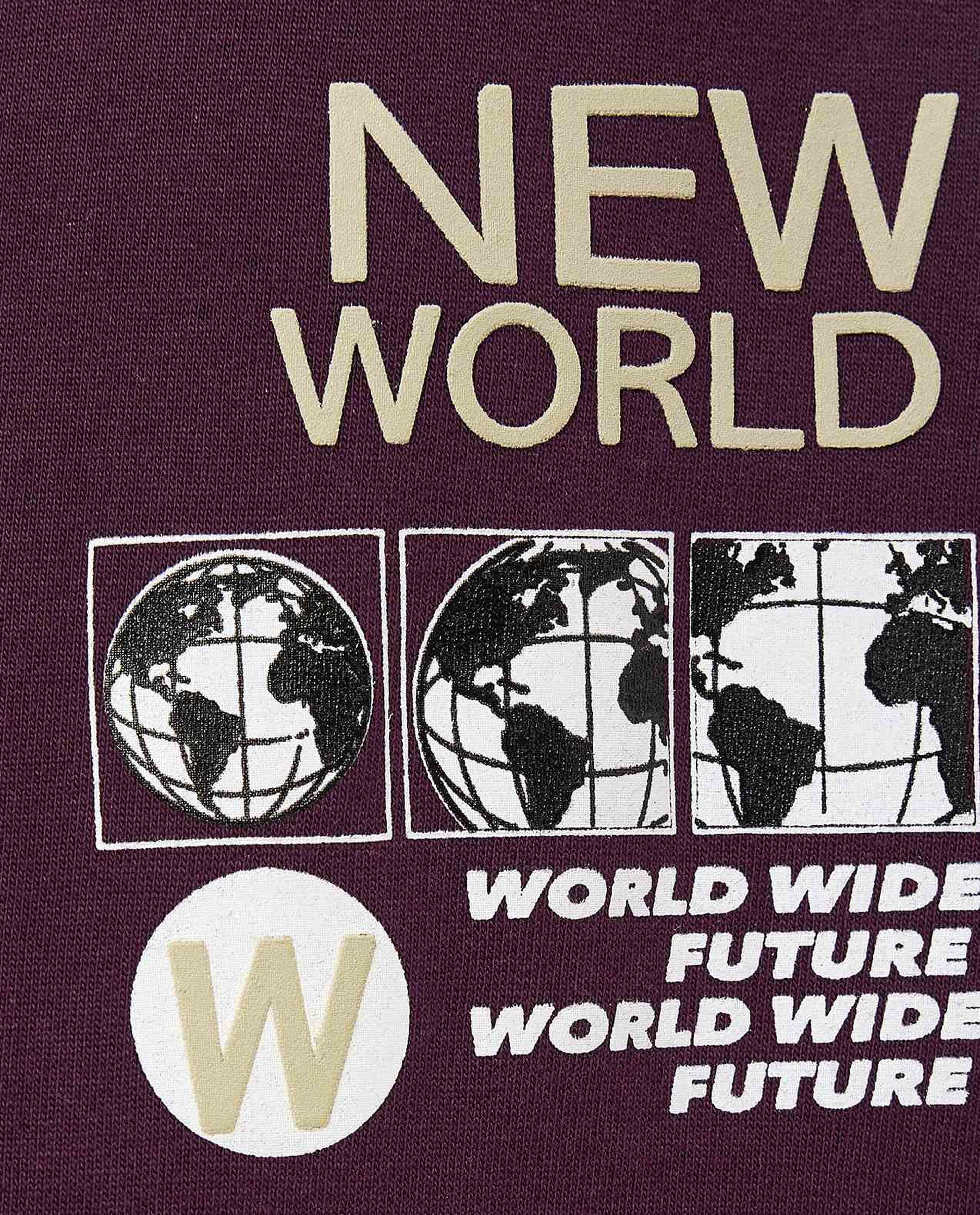 Print Detail Sweatshirt with Crew Neck and Long Sleeves