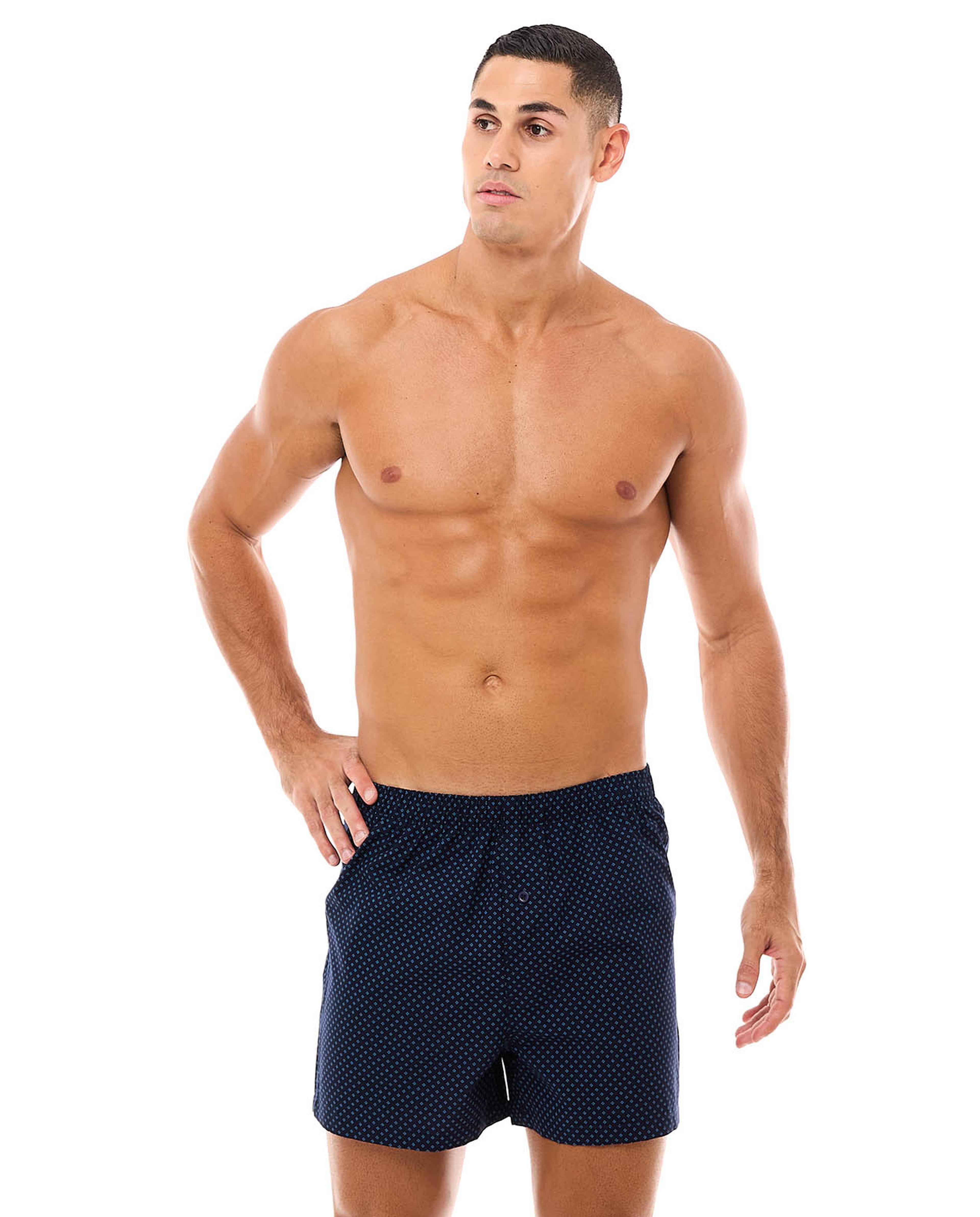 2 Pack Patterned Boxers