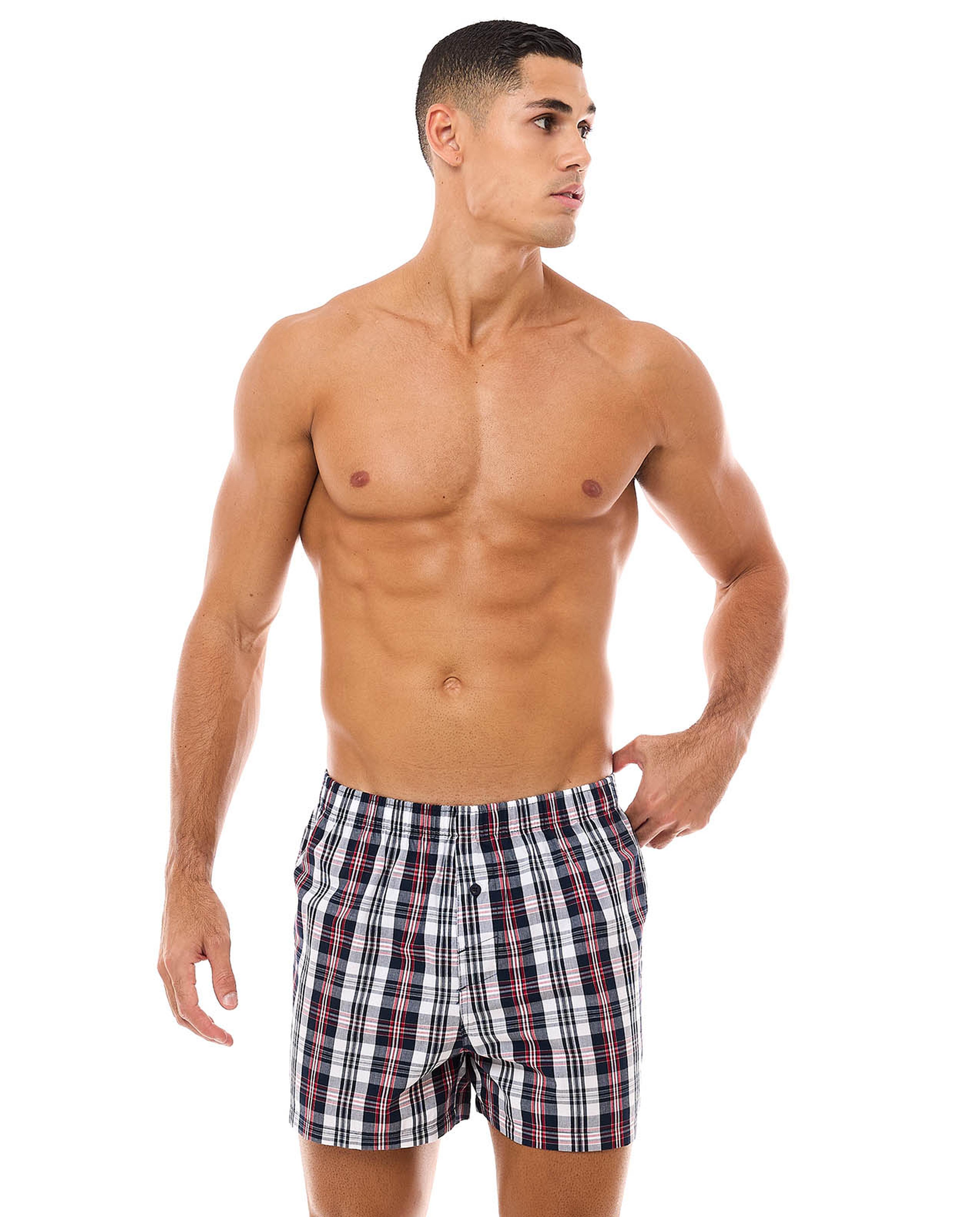 سروال داخلي منقوش - قطعتين