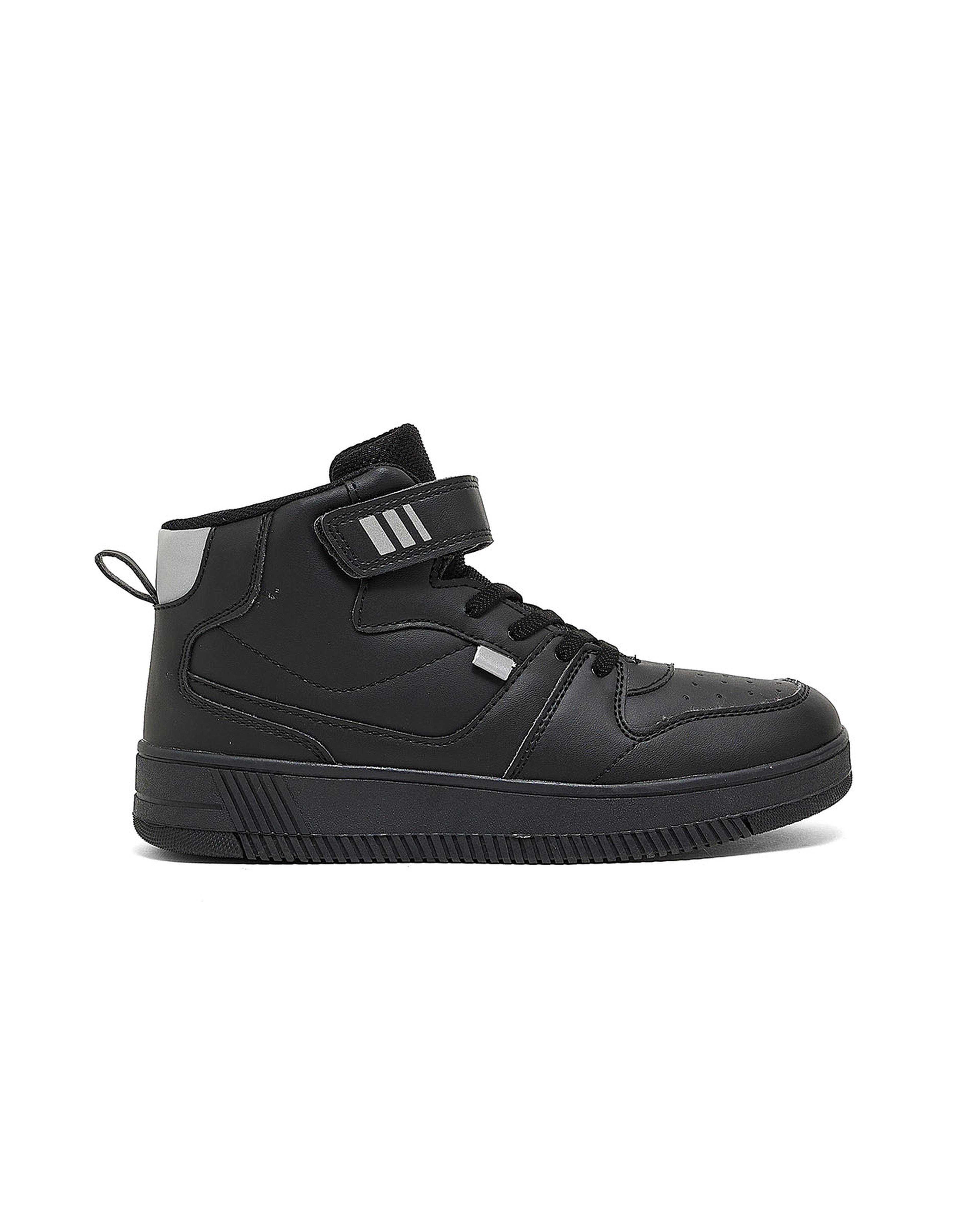 Perforated High-Top Sneakers