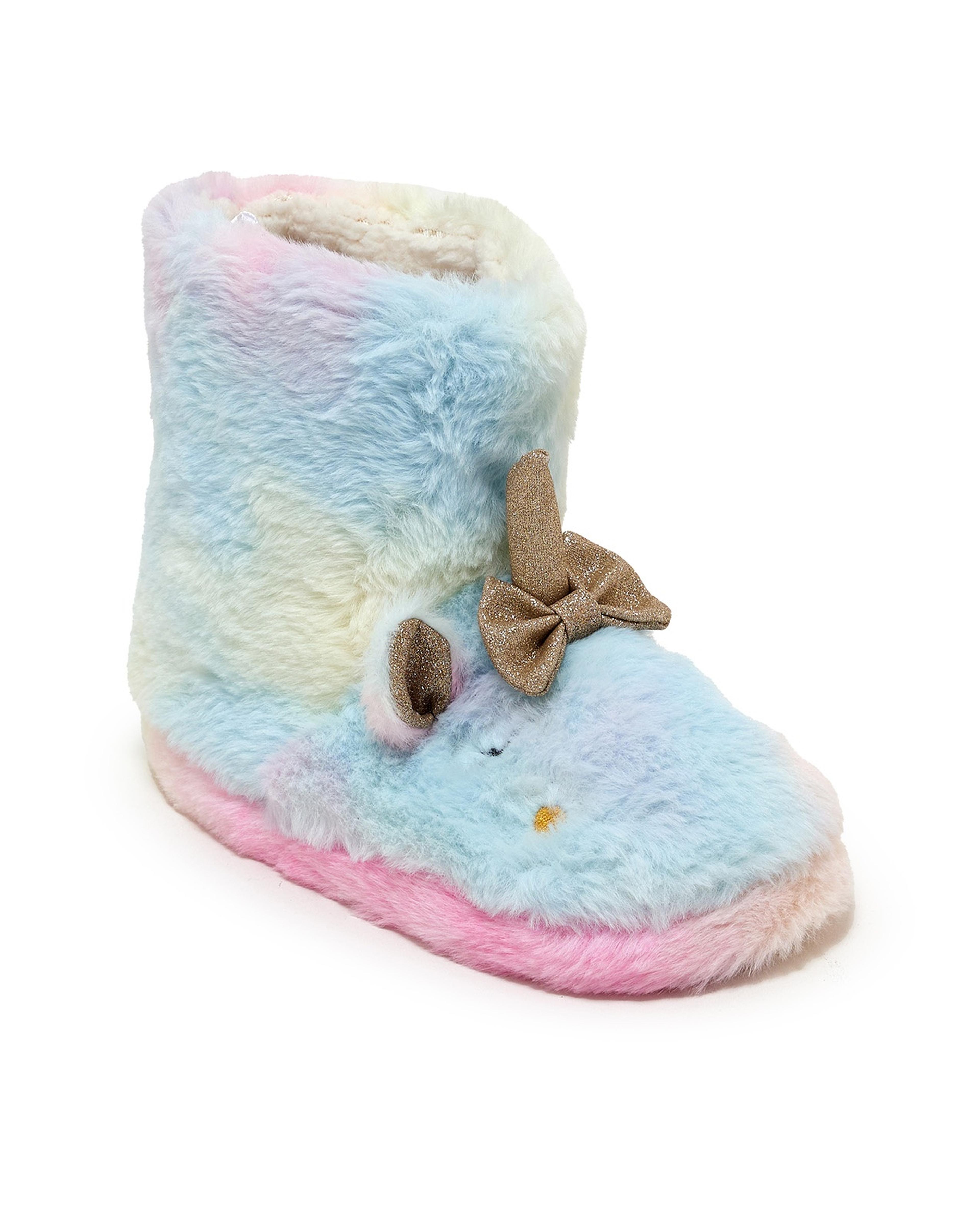 Furry Bedroom Boots