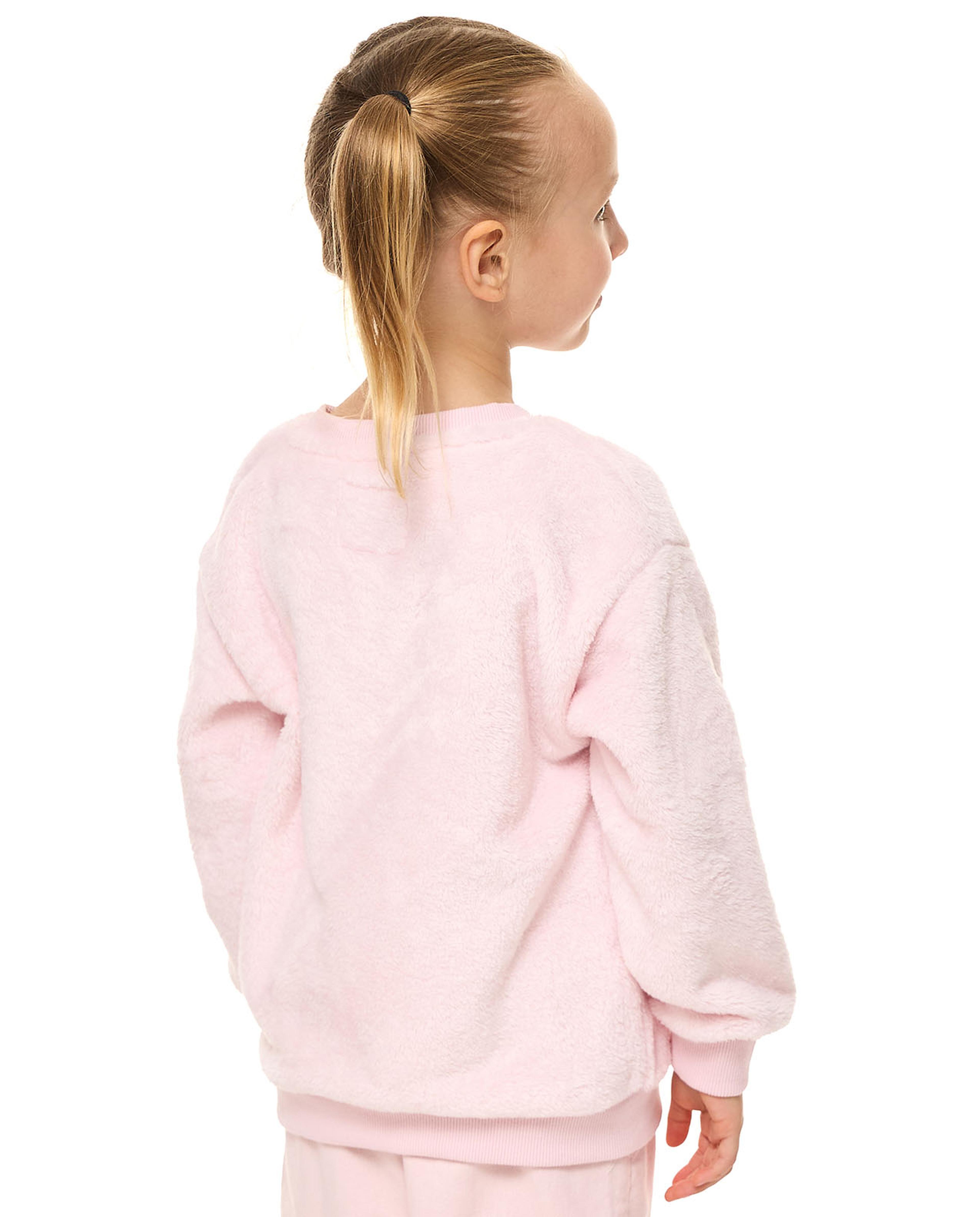 سويتشيرت  برقبة دائرية وأكمام طويلة