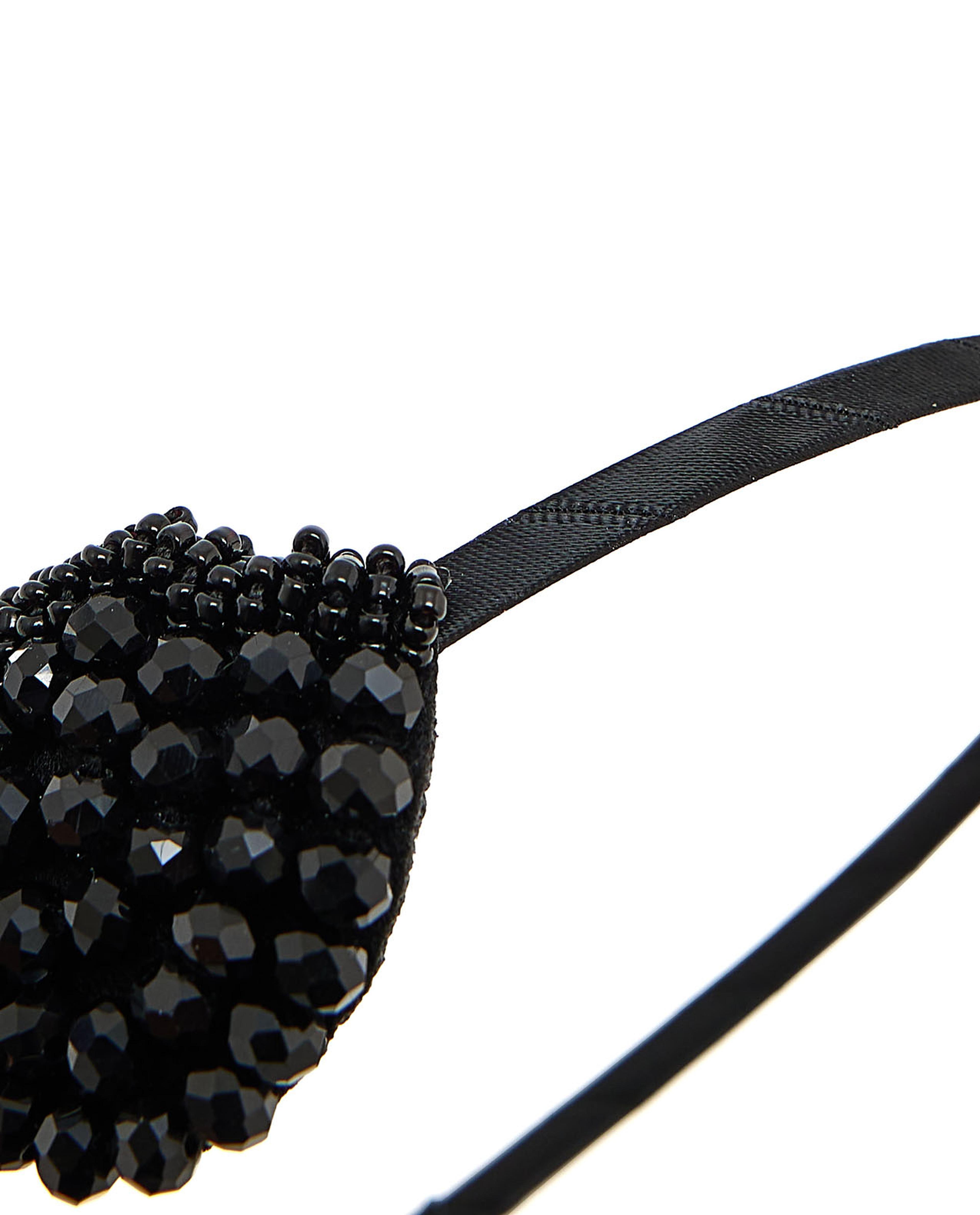 طوق شعر مزين بالقوس