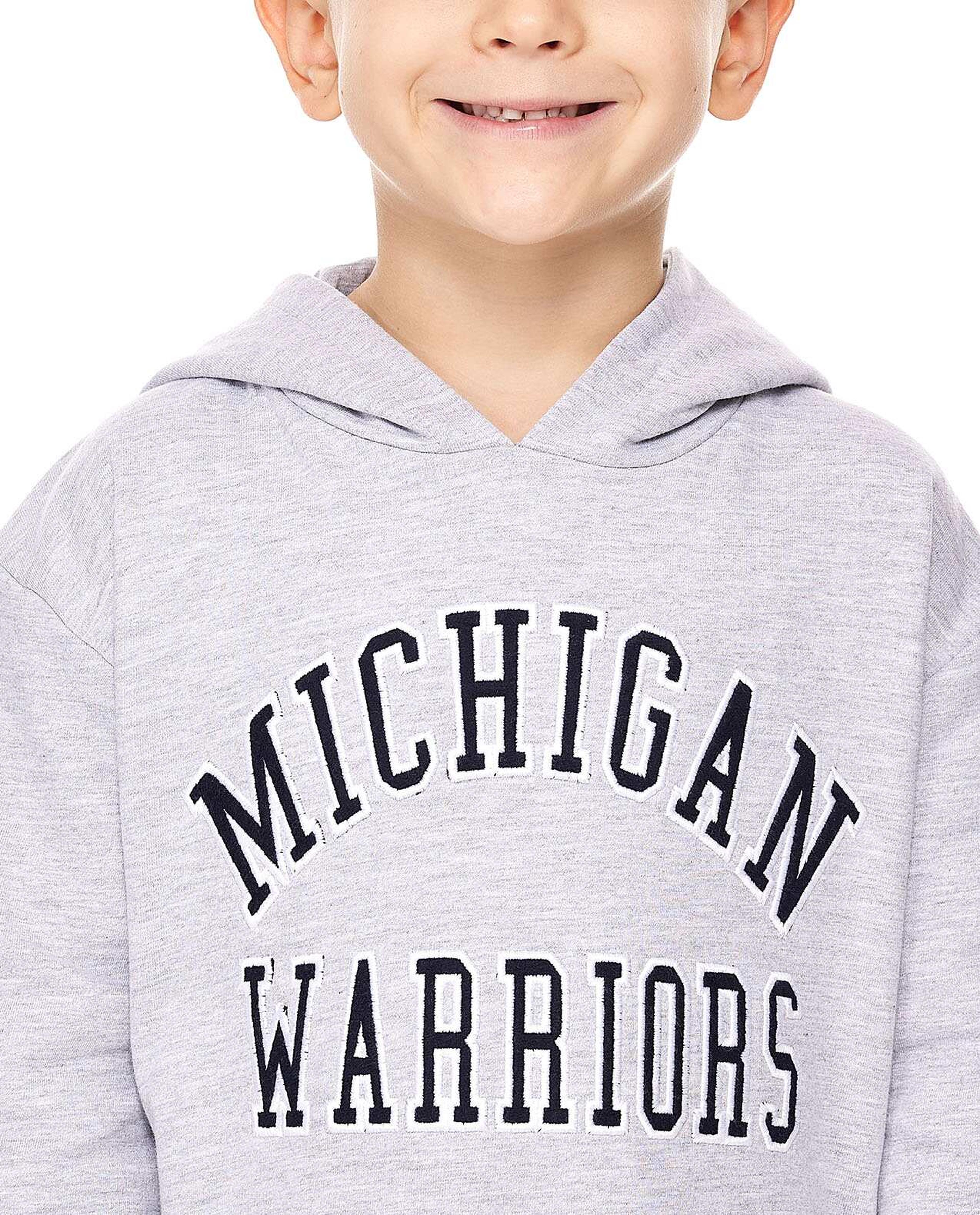 Varsity Hoodie with Long Sleeves