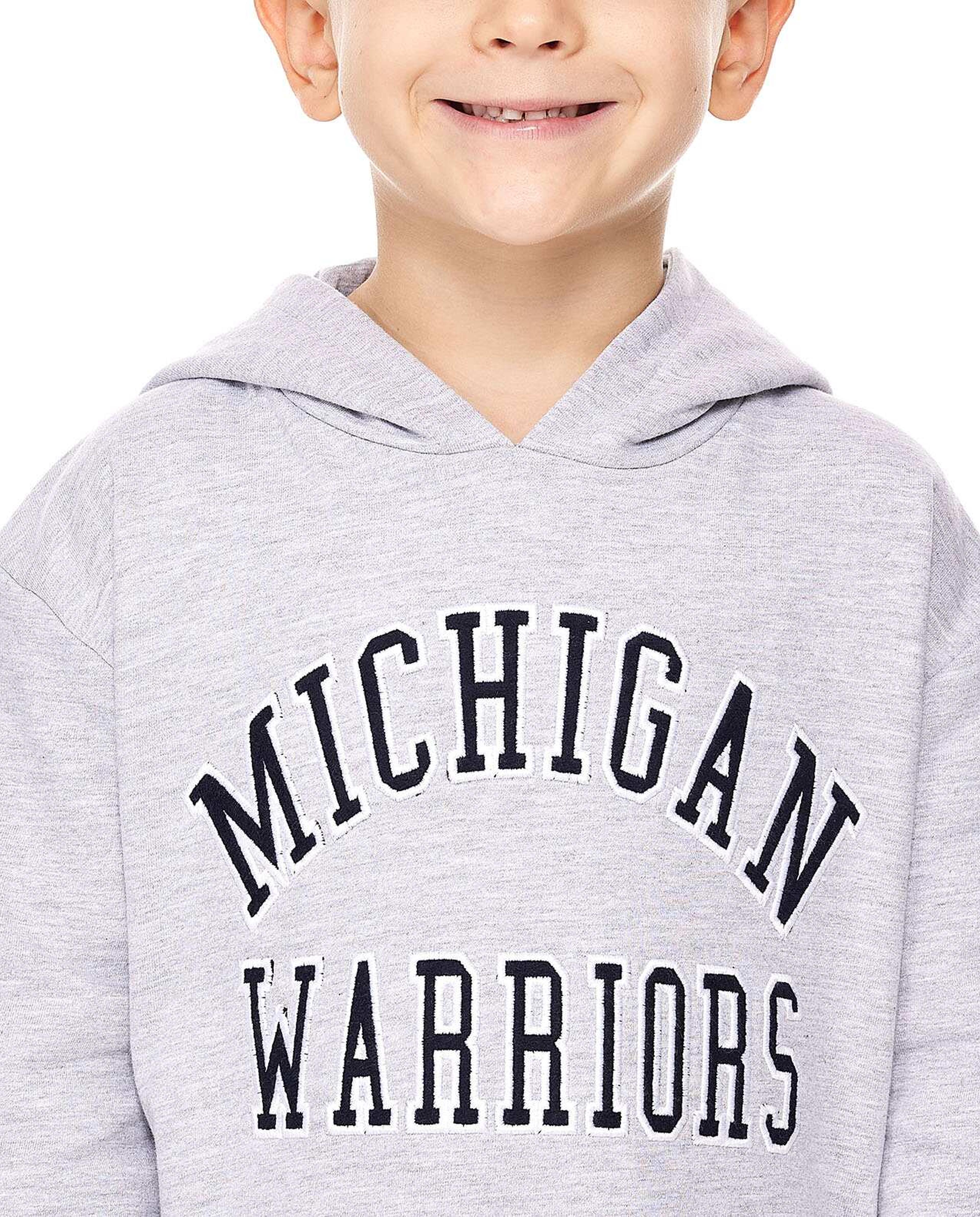 Varsity Hoodie with Long Sleeves