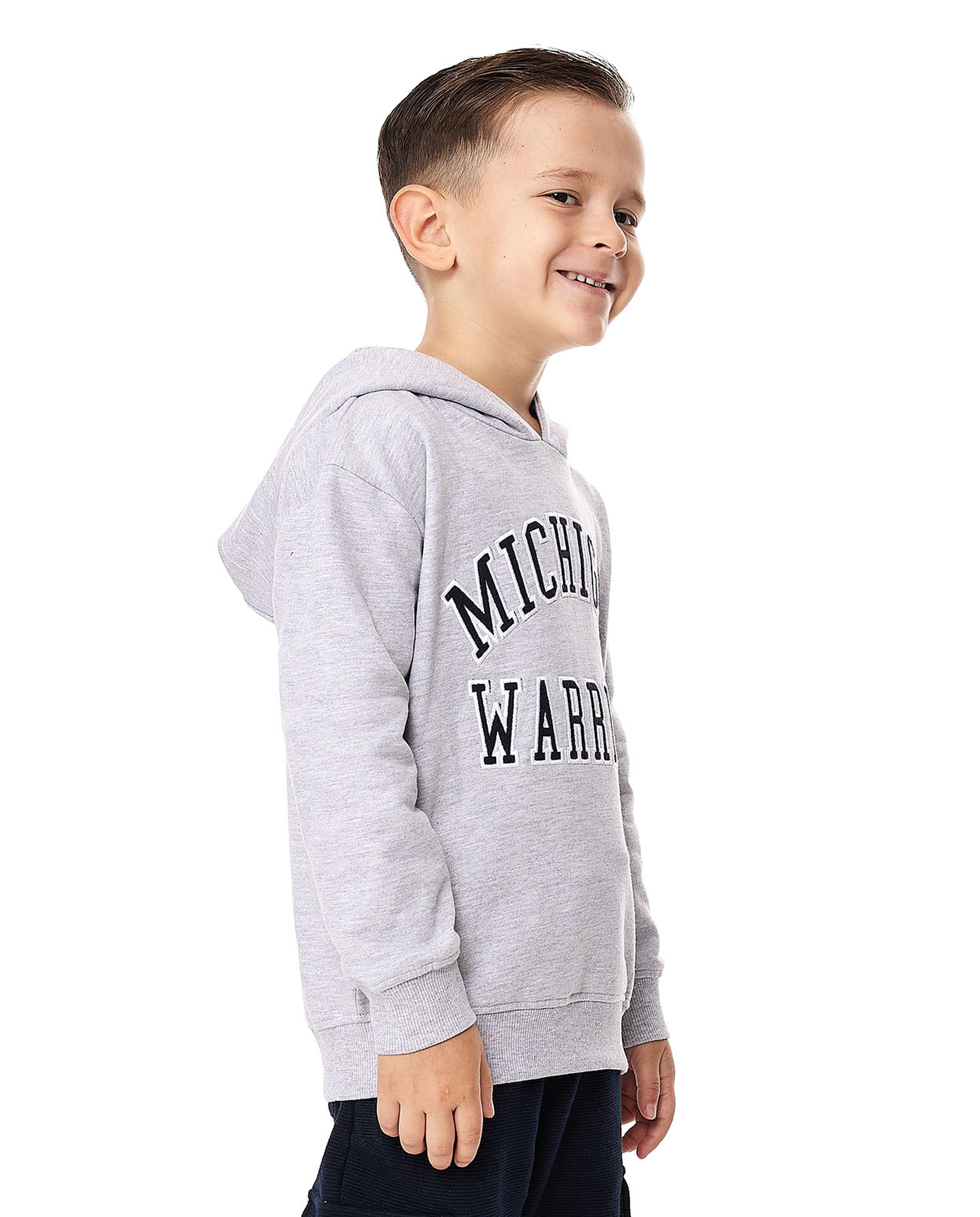 Varsity Hoodie with Long Sleeves