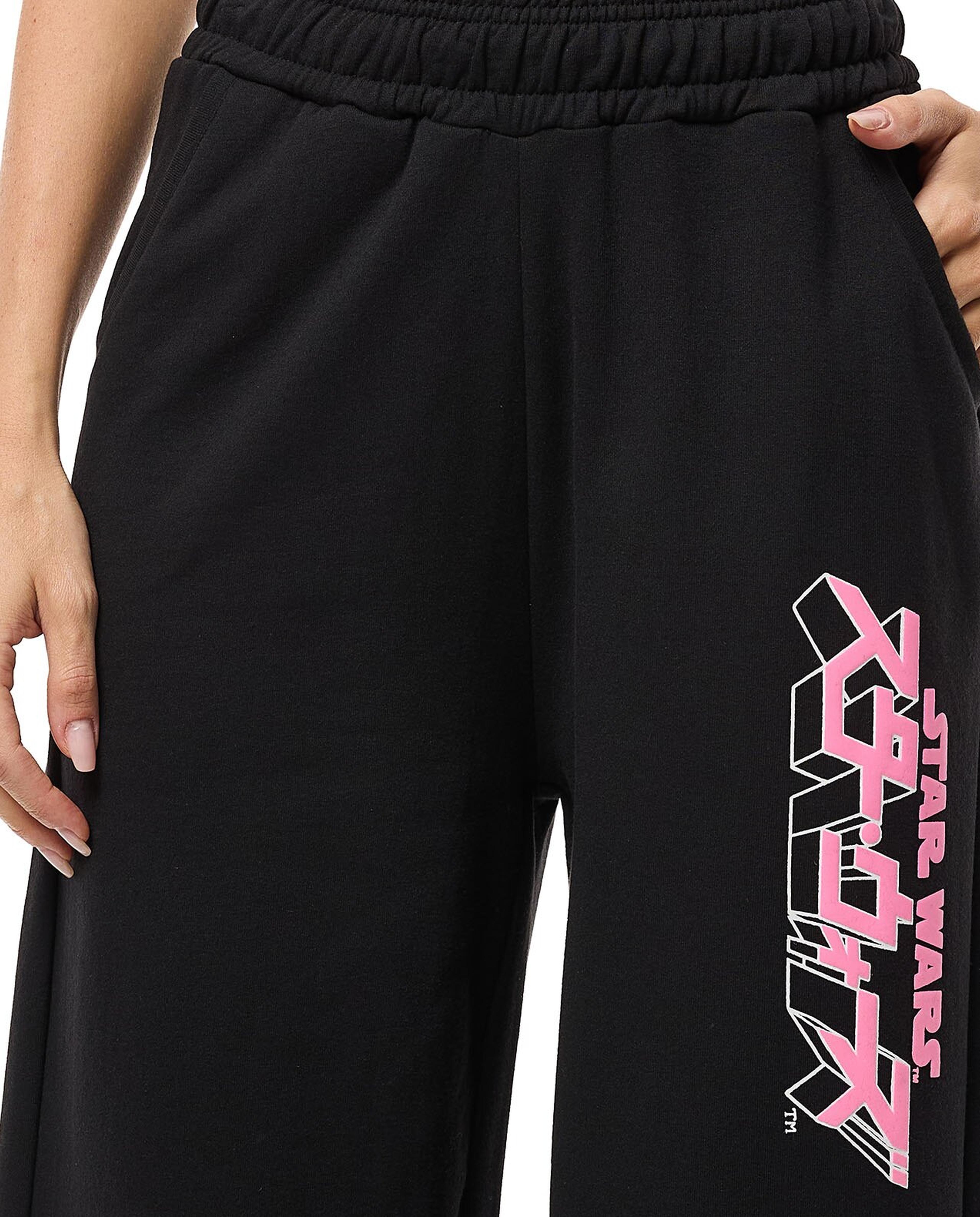 Printed Sweatpants with Drawstring Waist