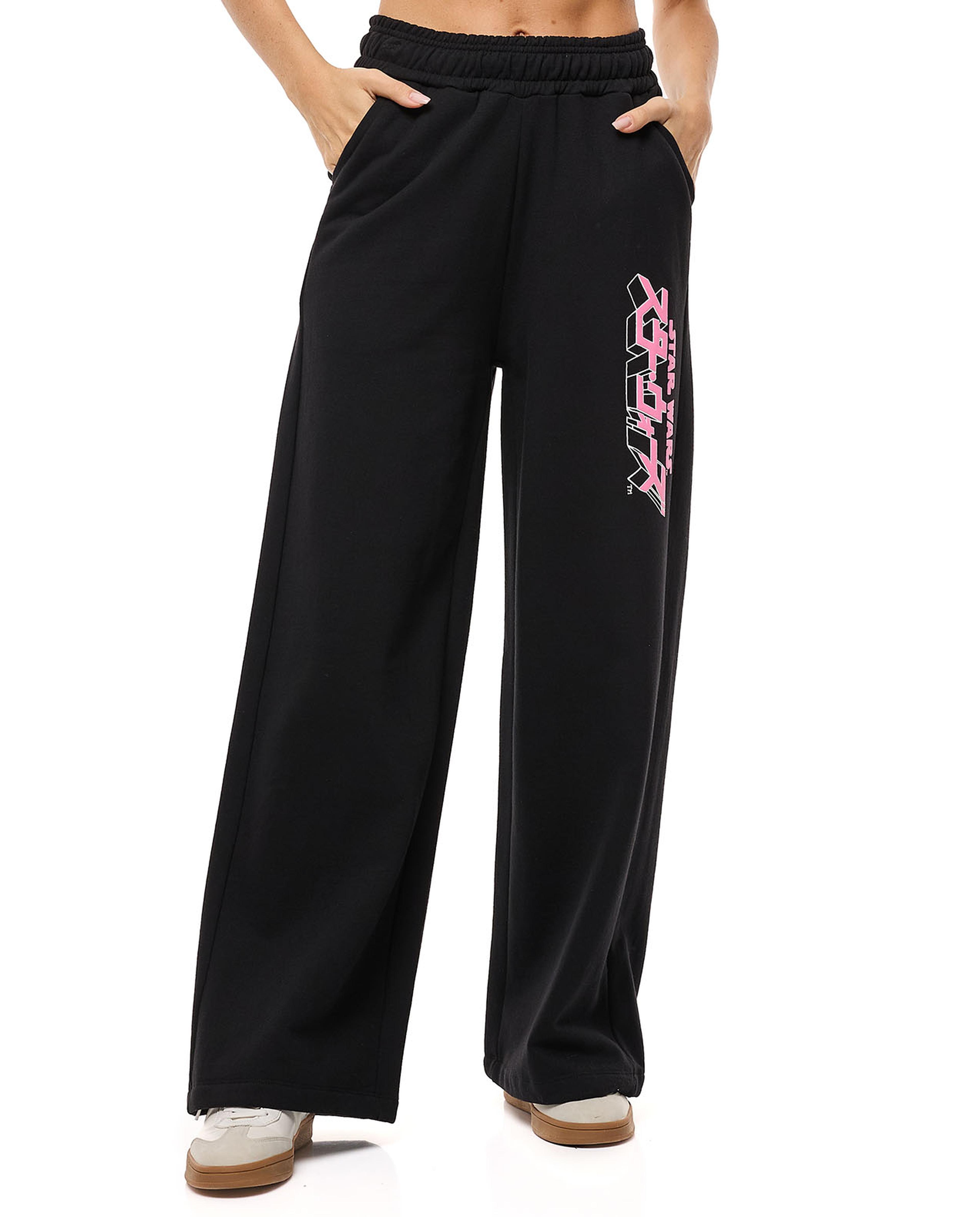 Printed Sweatpants with Drawstring Waist