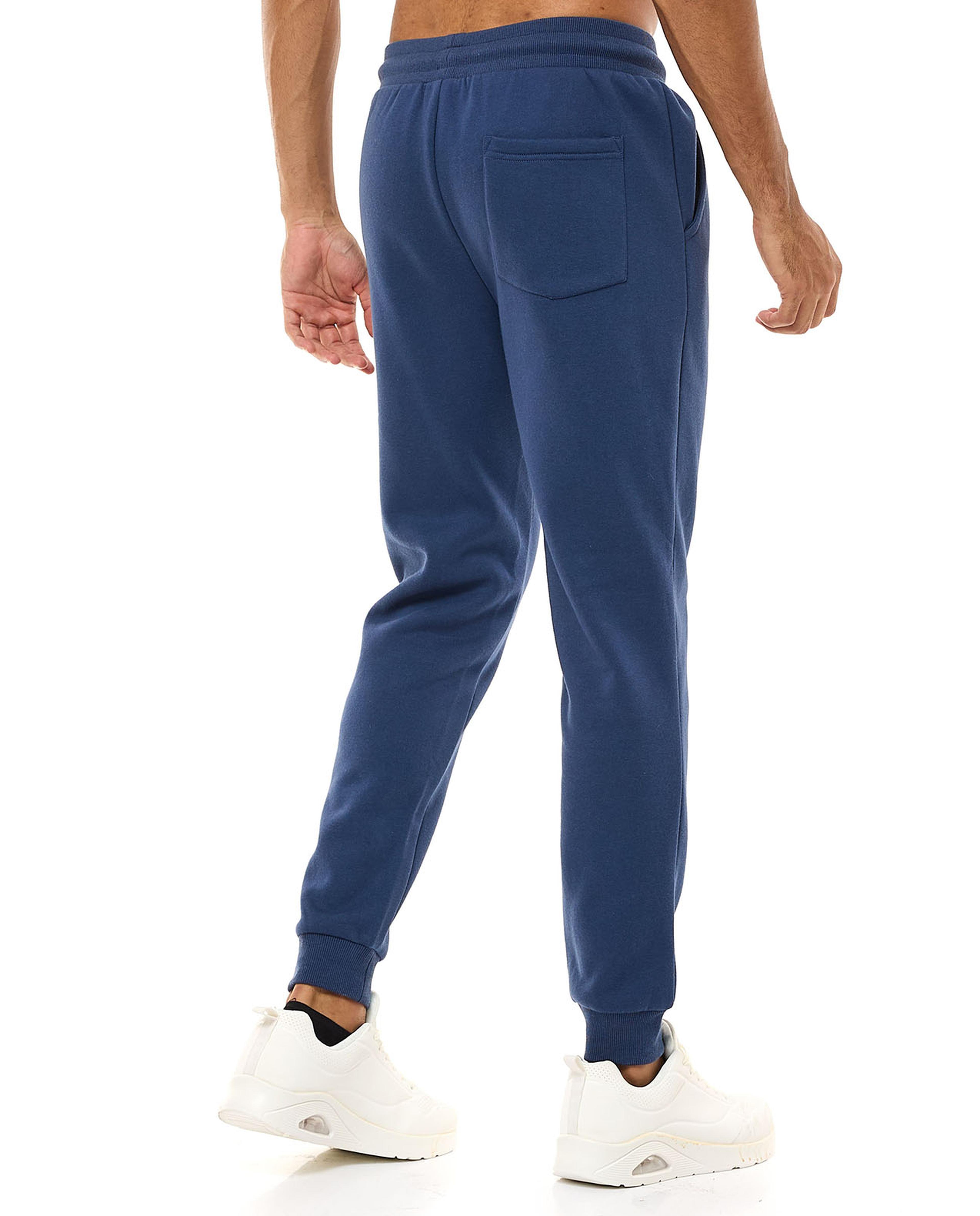 Printed Joggers with Drawstring Waist