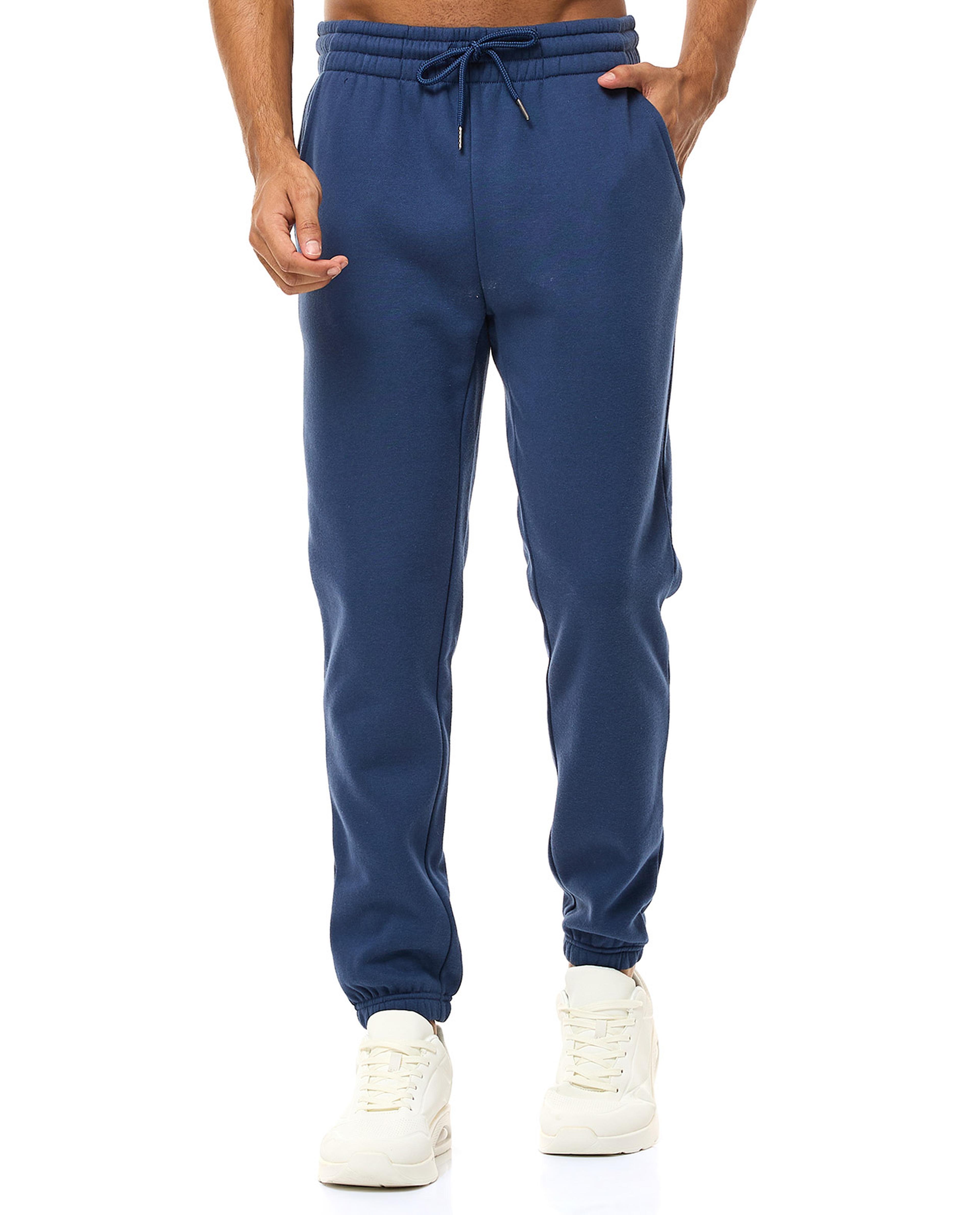 Printed Joggers with Drawstring Waist