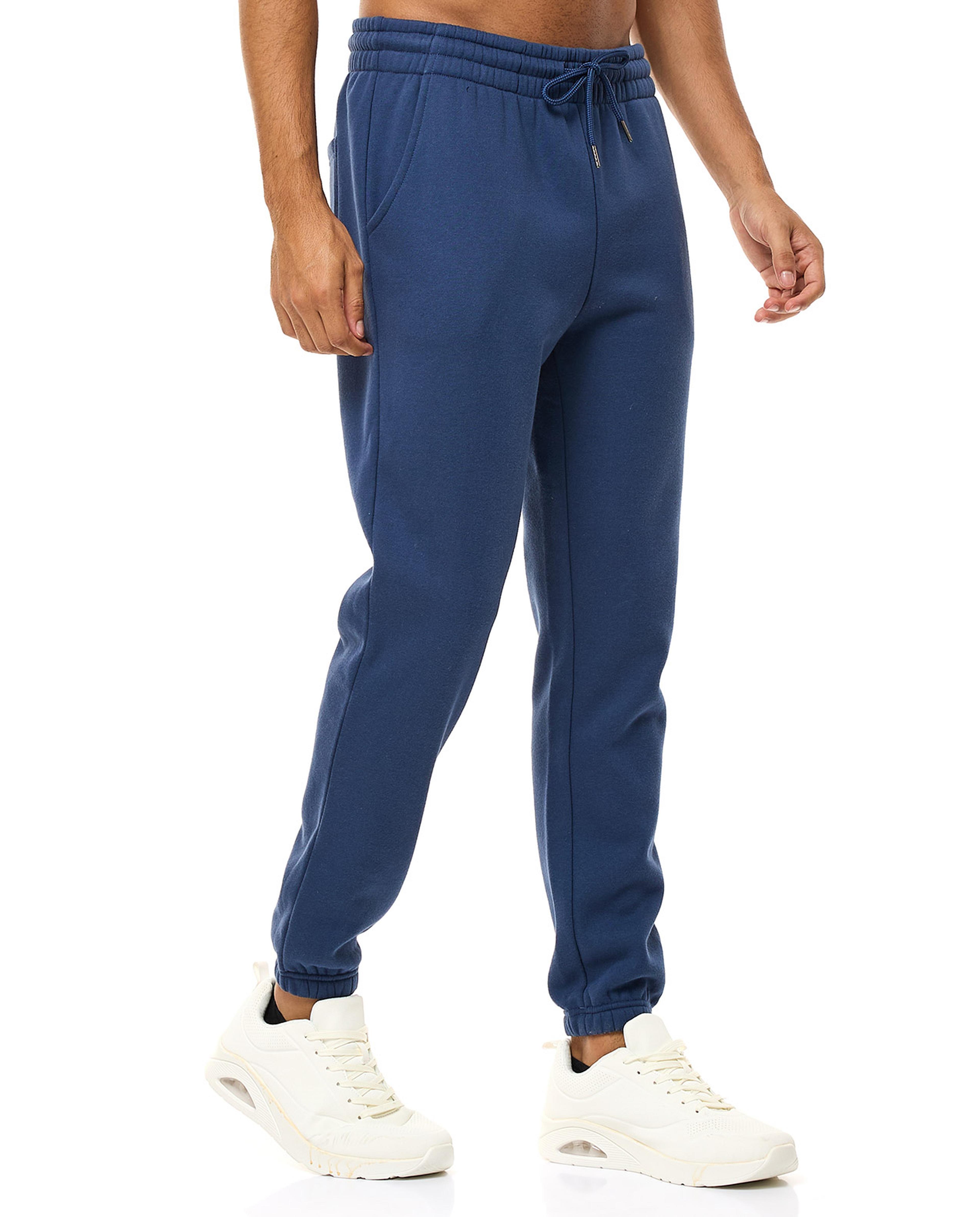 Printed Joggers with Drawstring Waist