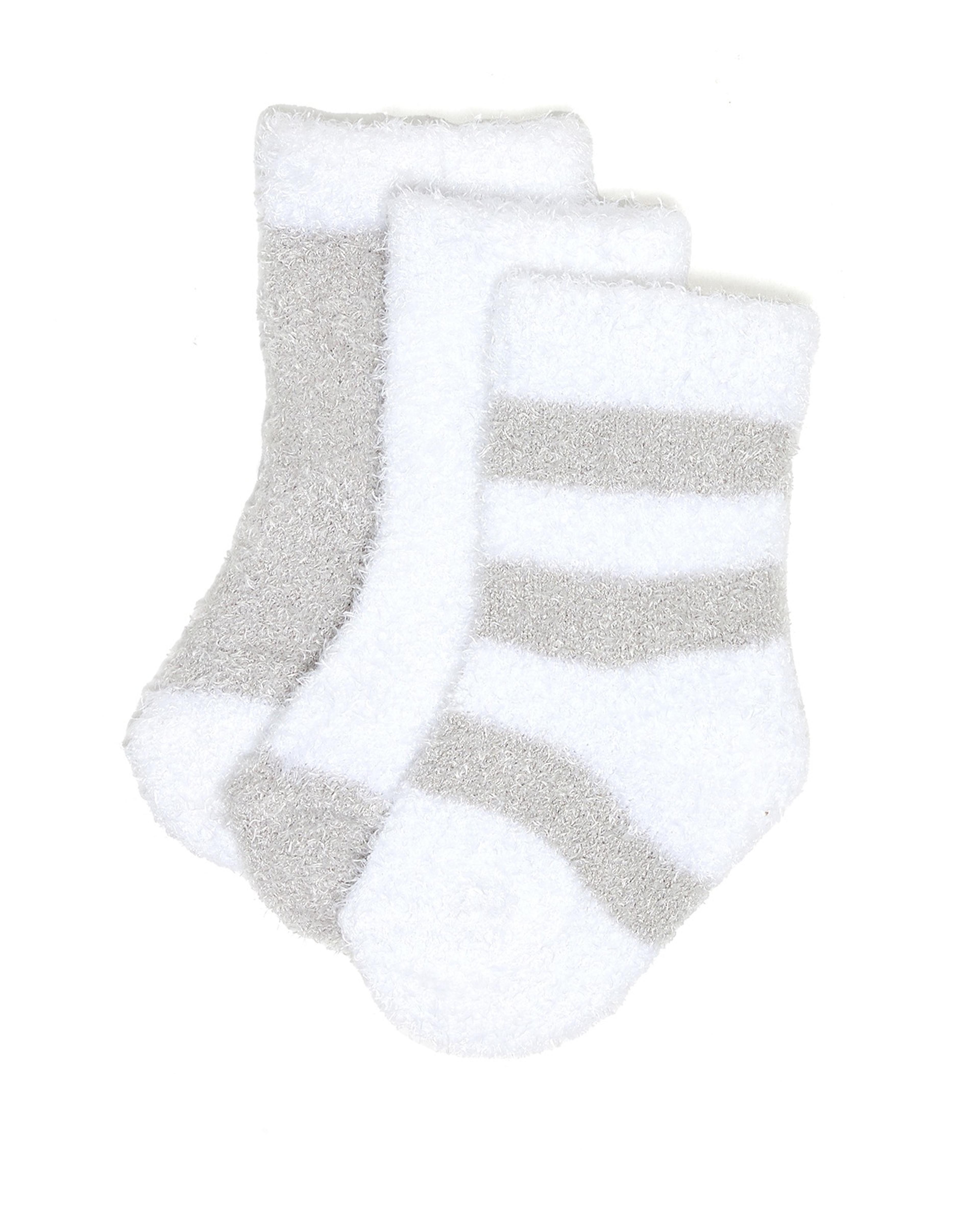 جوارب بطول الكاحل - 3 قطع