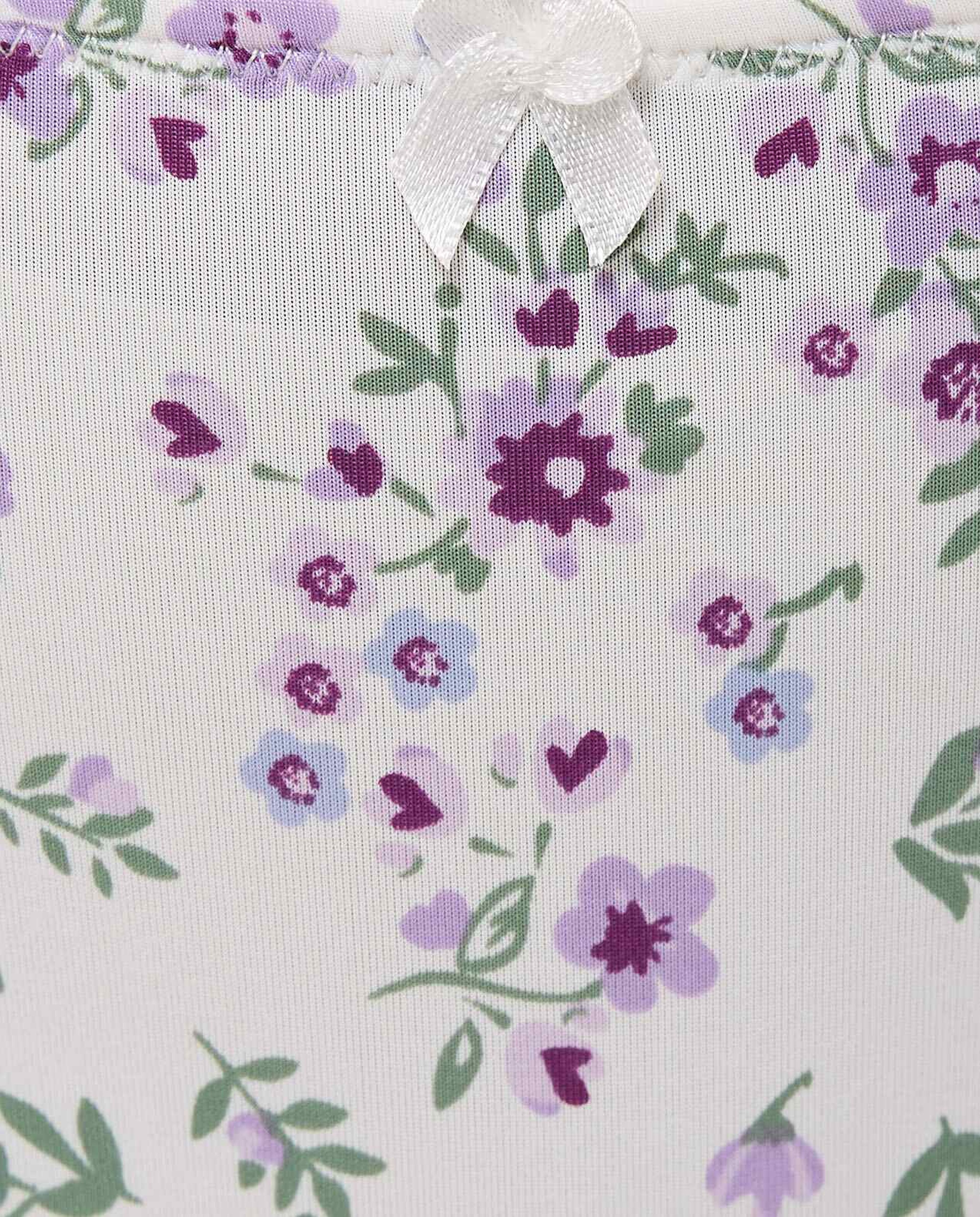 2 Pack Lace Trim Briefs