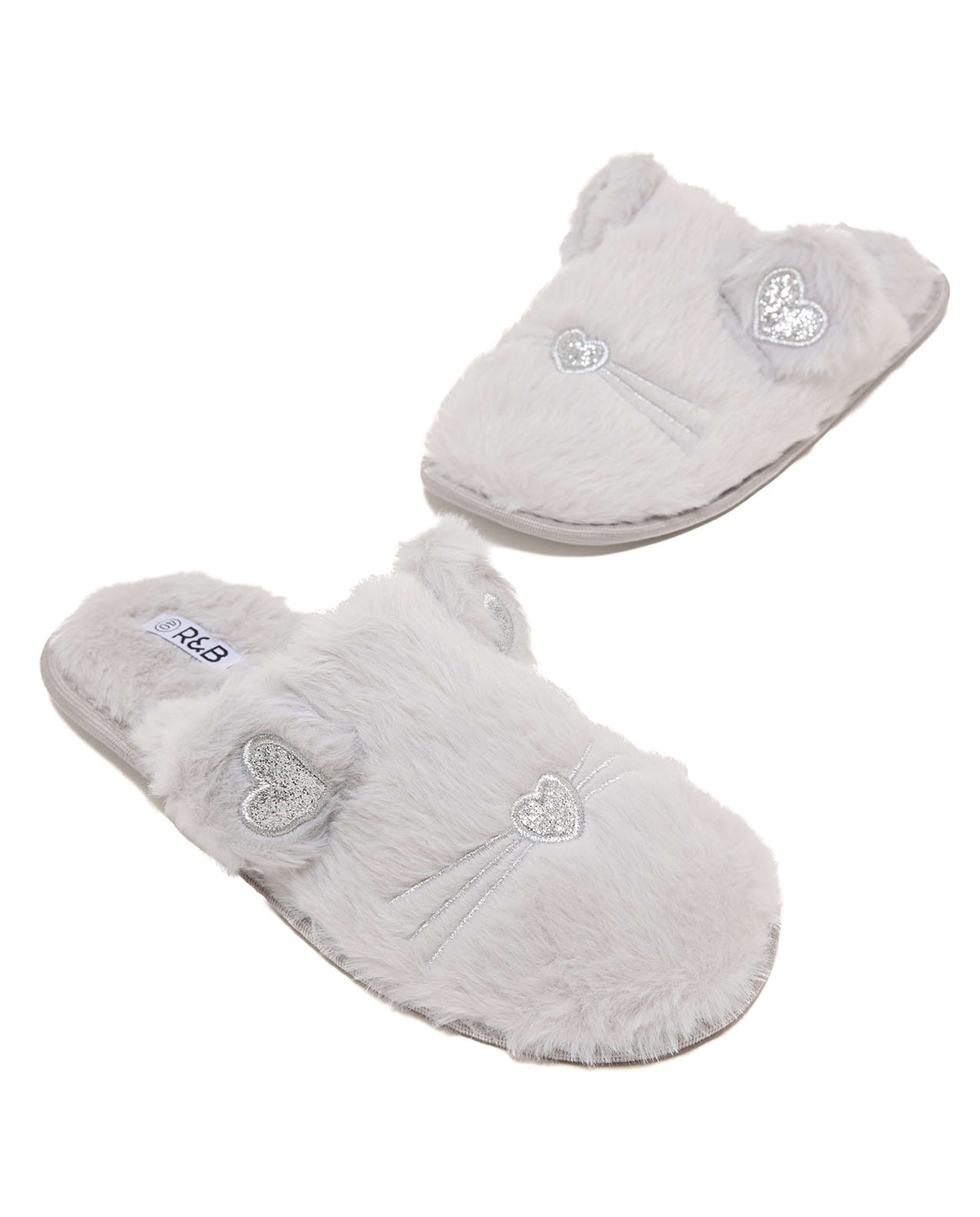 Furry Bedroom Slippers