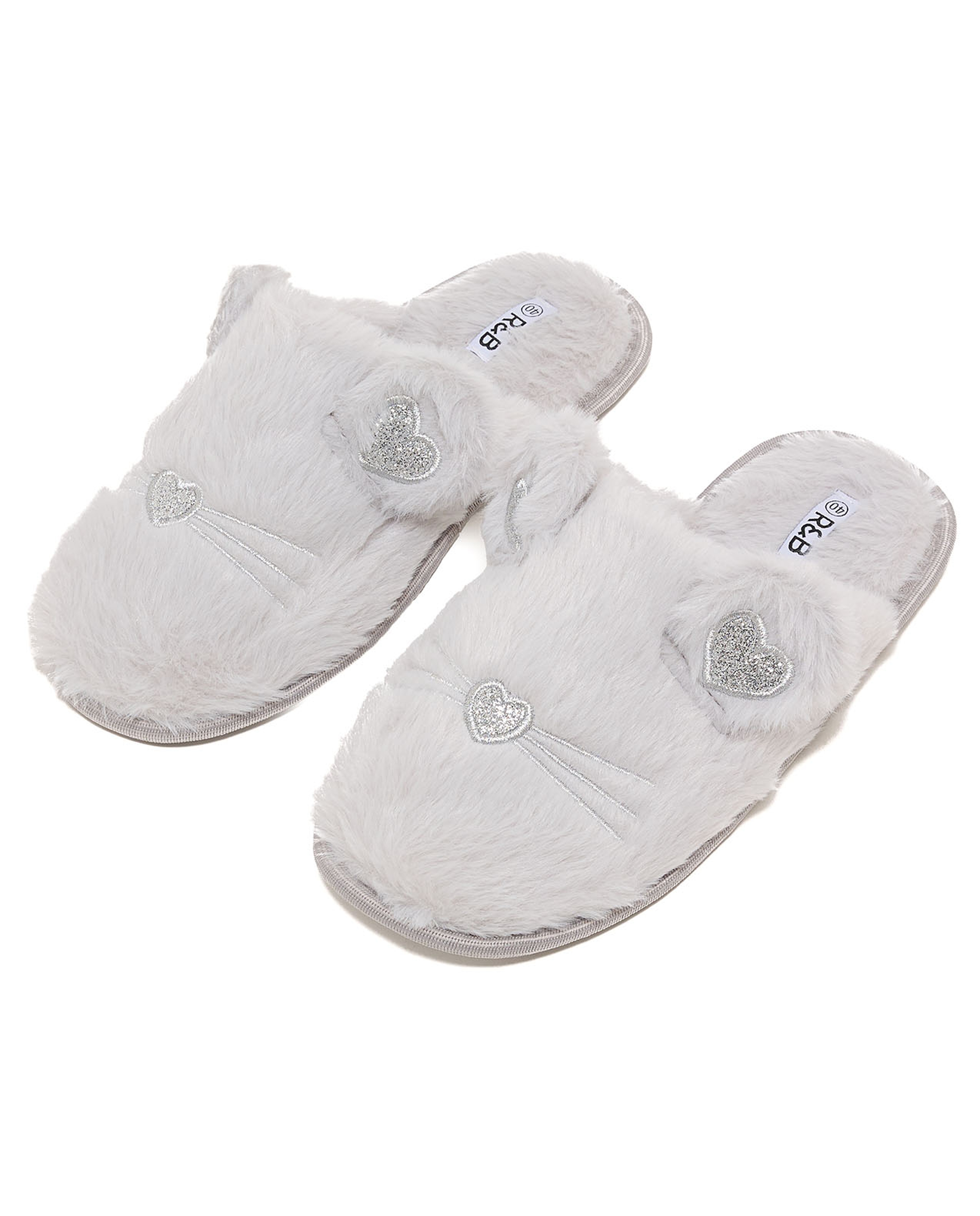 Furry Bedroom Slippers