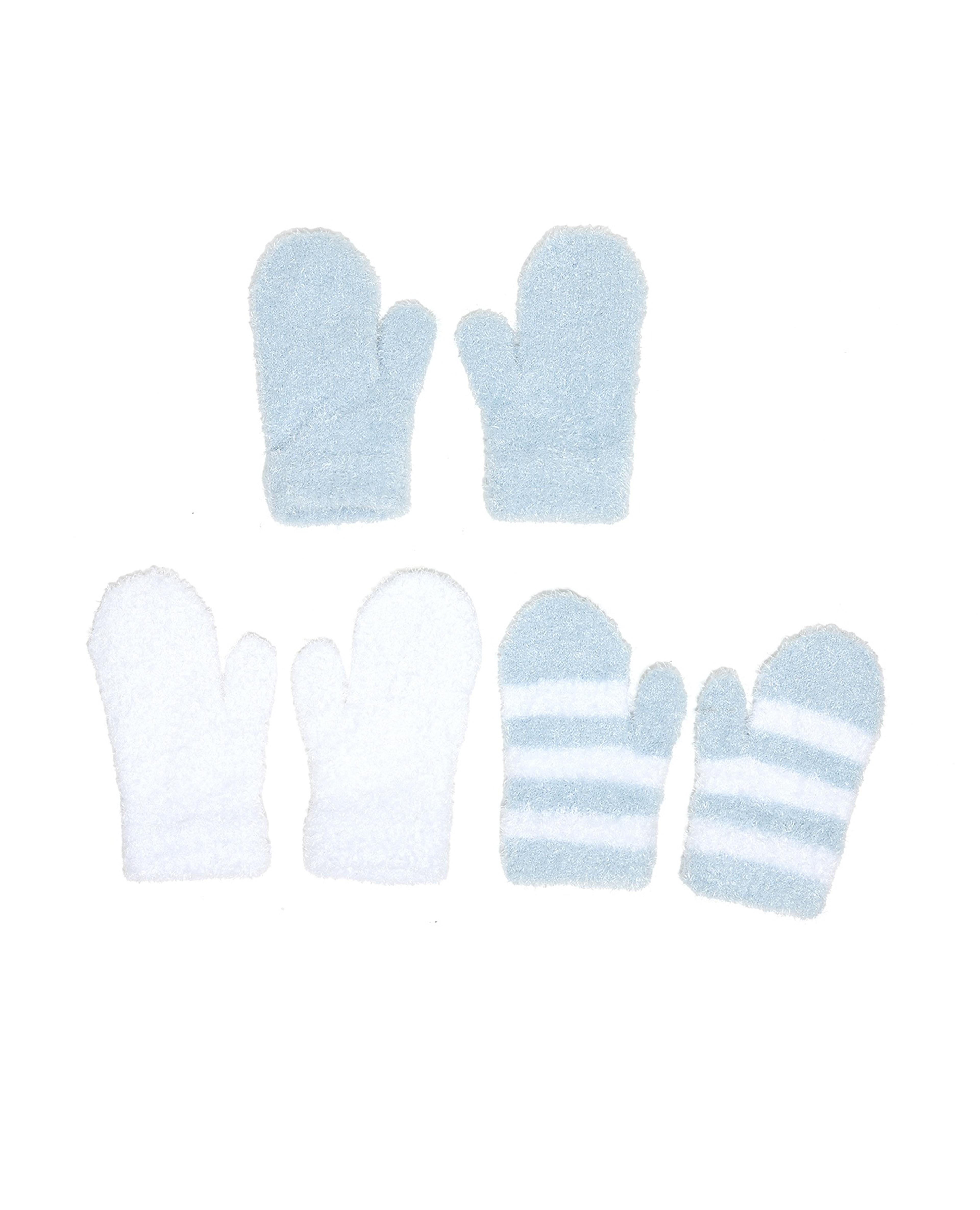 3 Pack Knitted Gloves