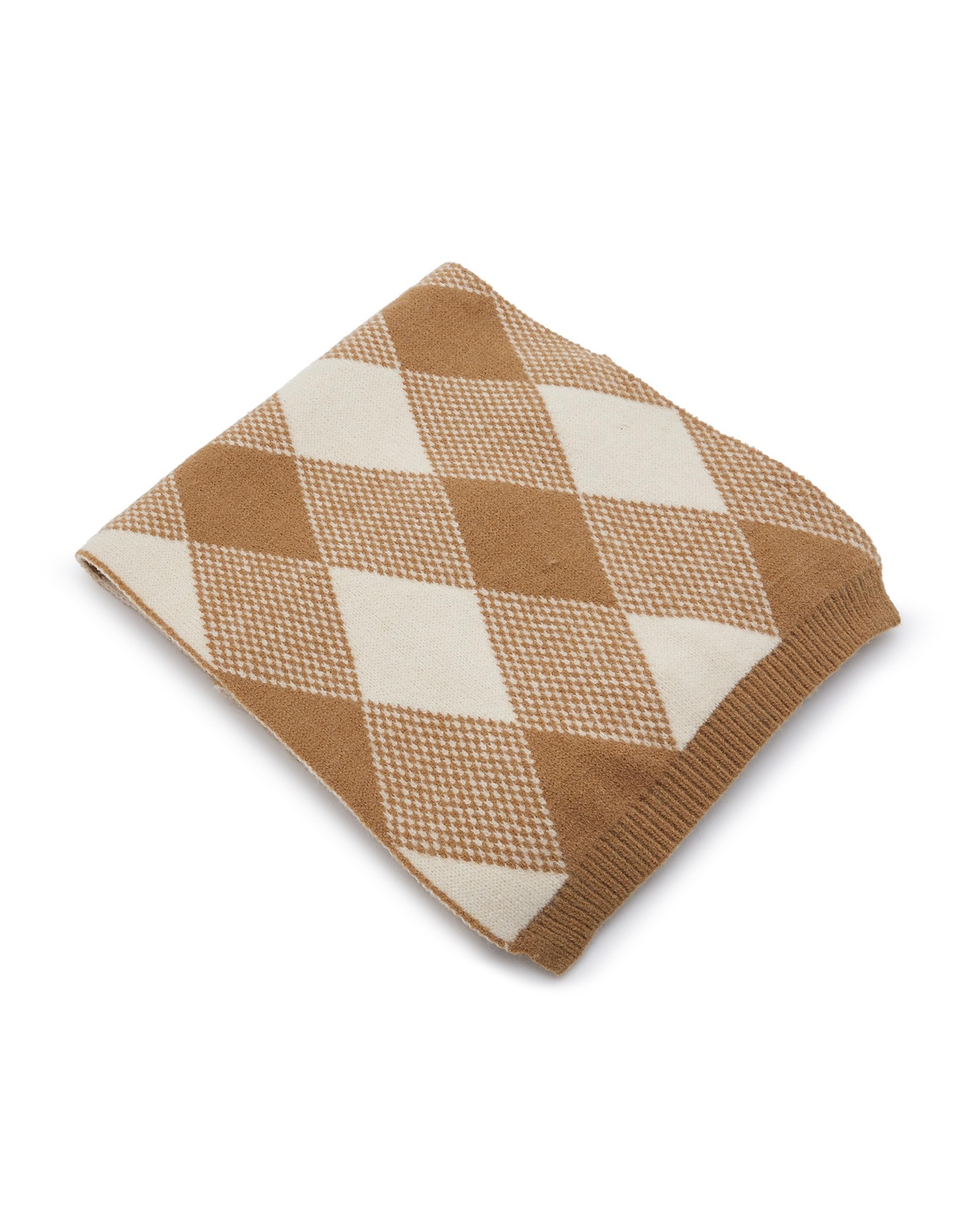 وشاح بطانية بنقشة ألماس