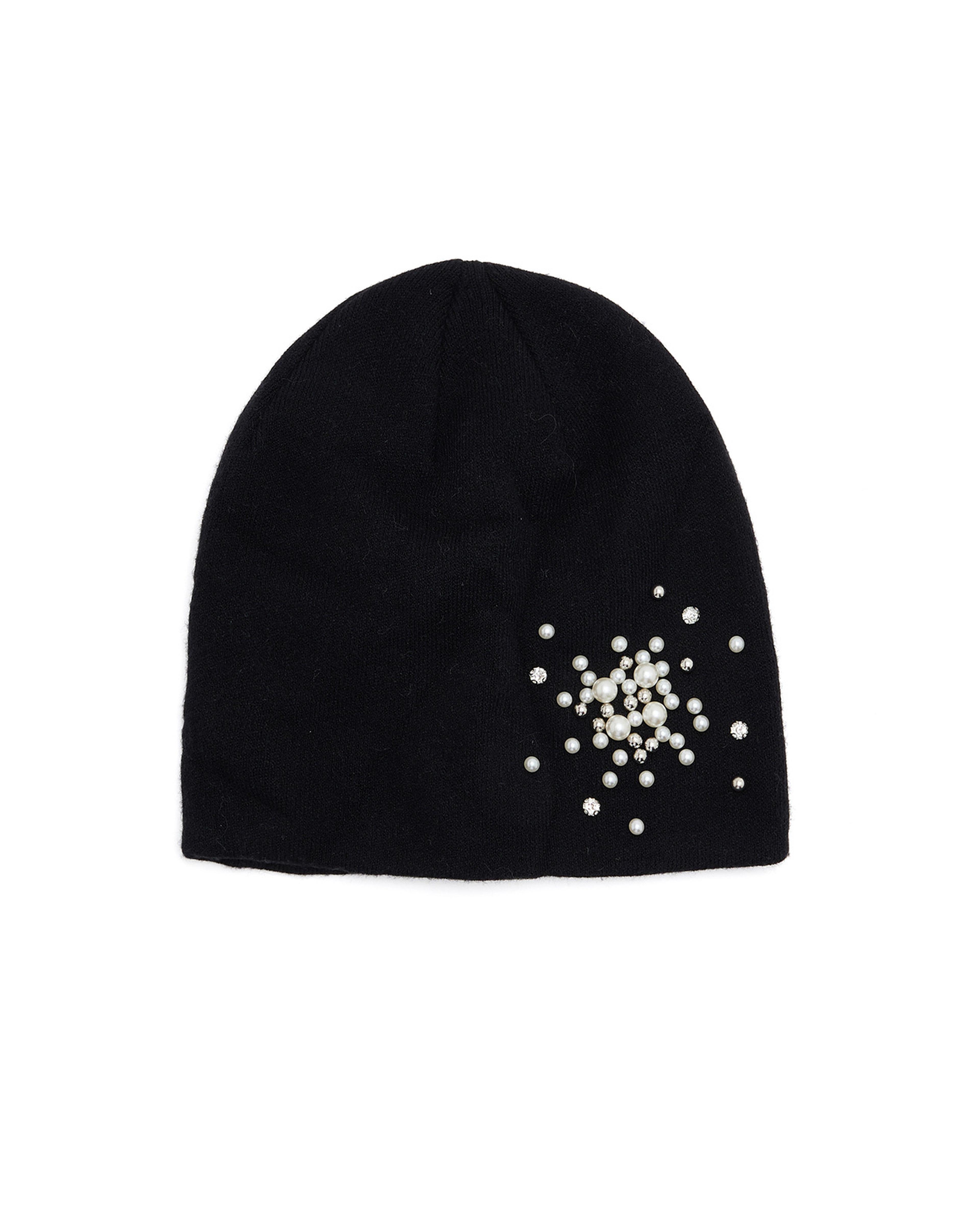 Embellished Knitted Beanie