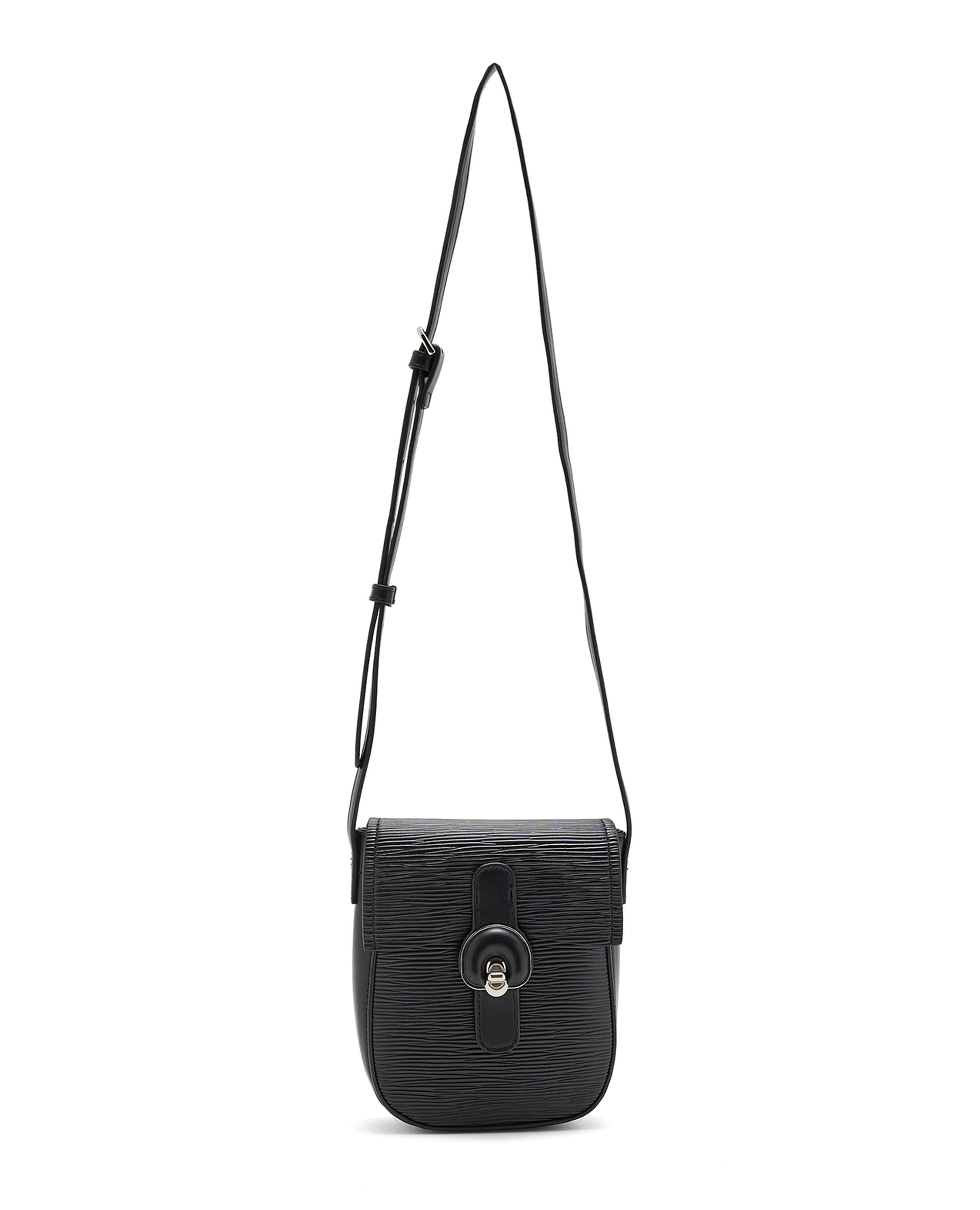 Textured Mini Crossbody Bag