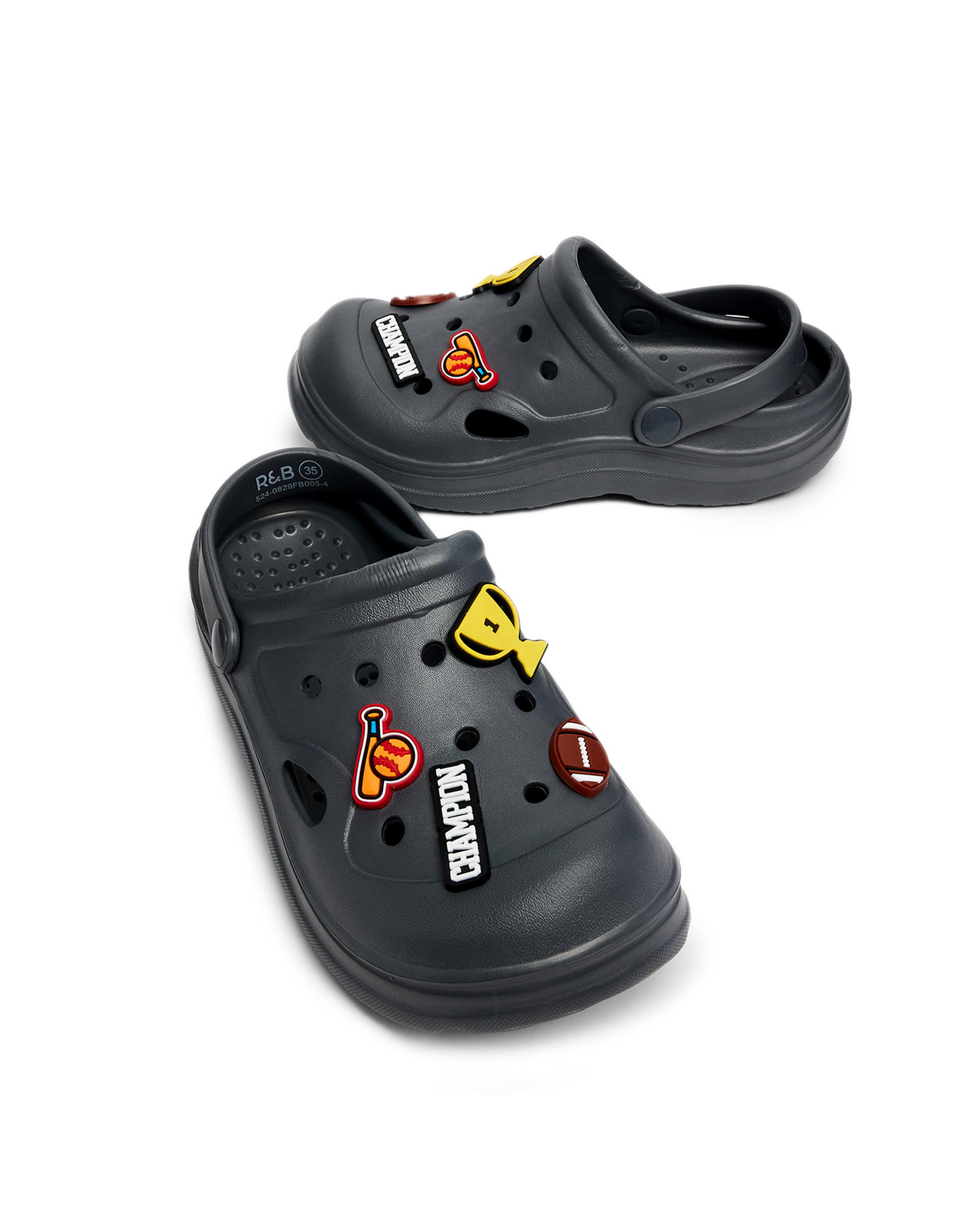 Charm Slingback Clogs