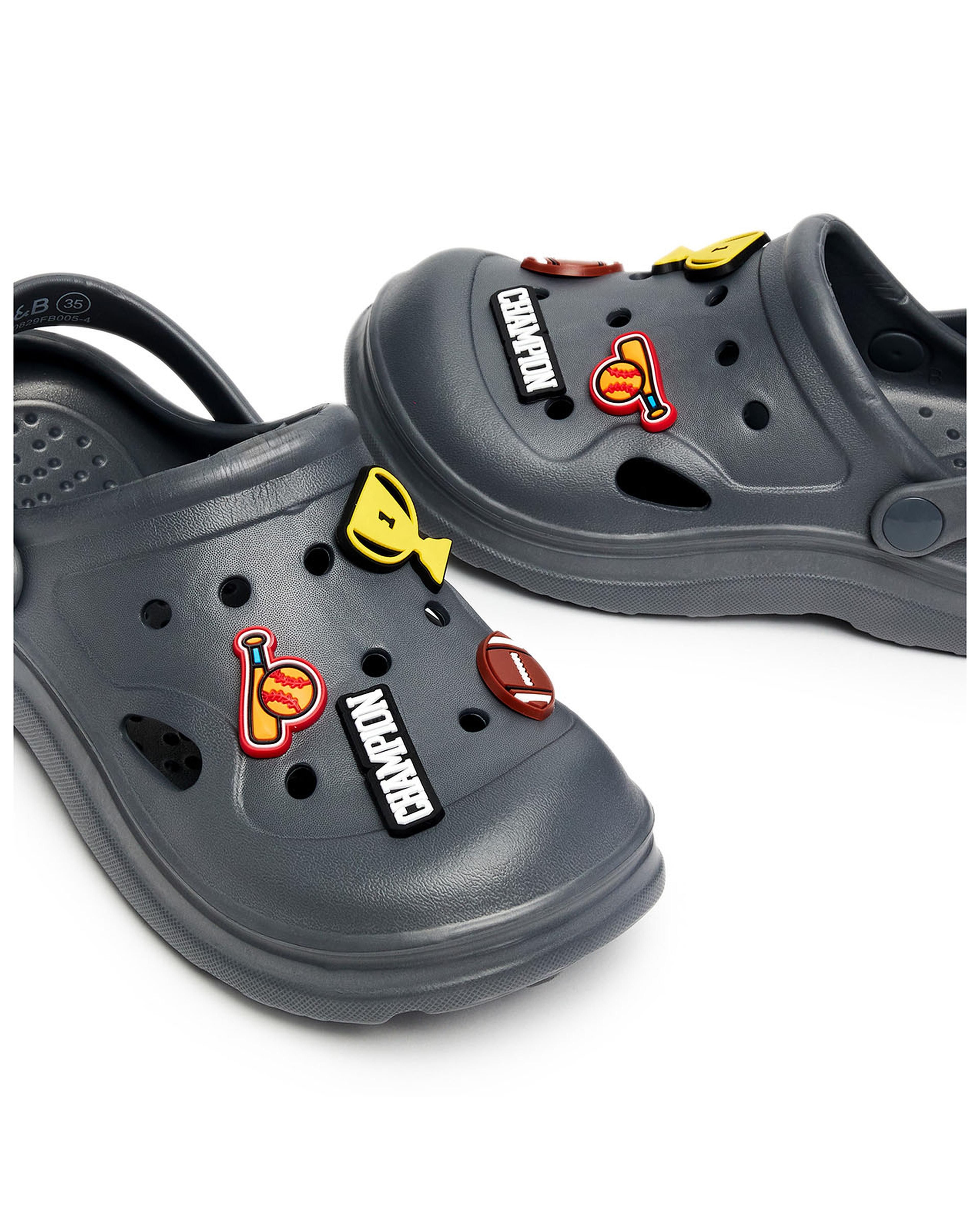 Charm Slingback Clogs