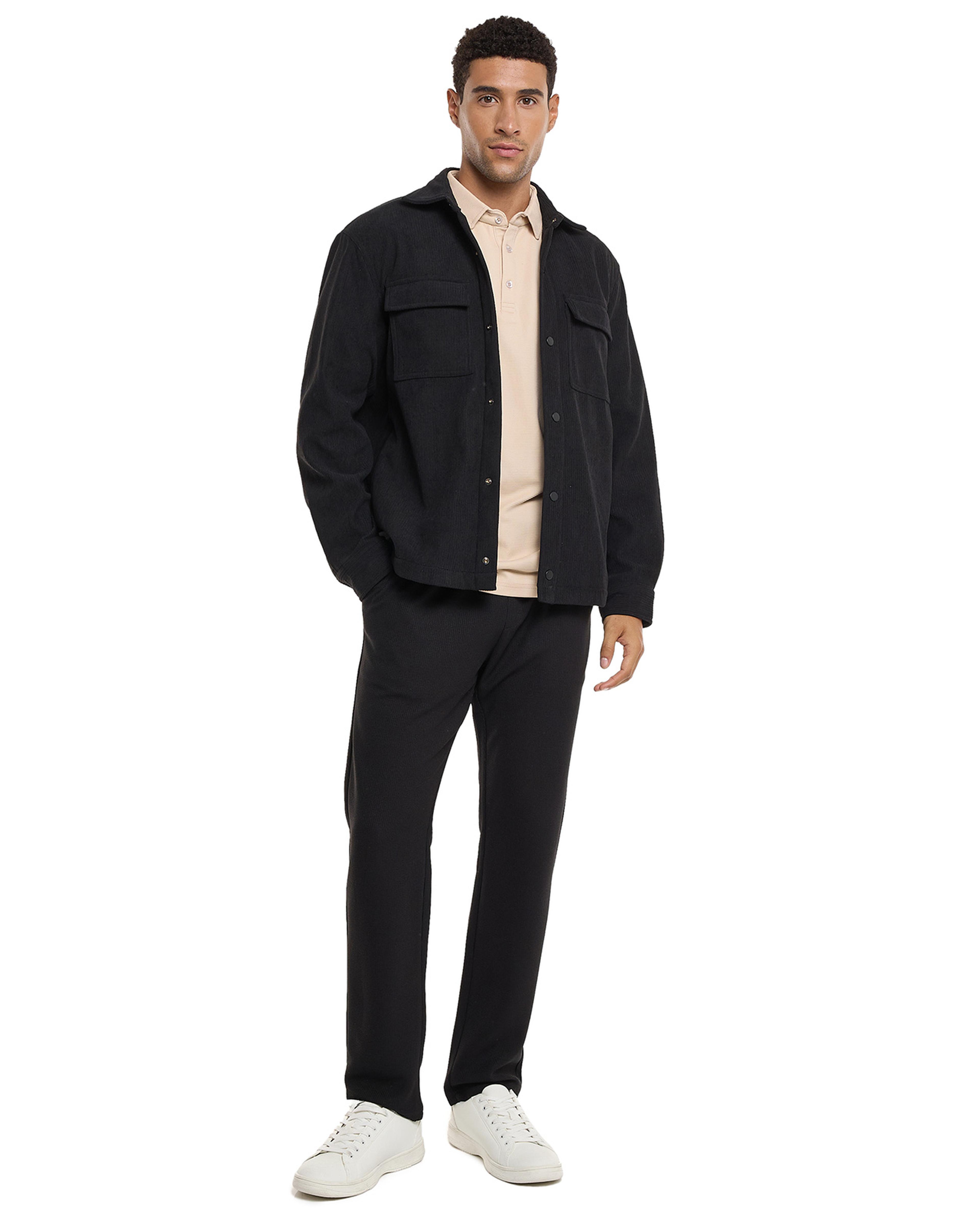 جاكيت بقفل كبس