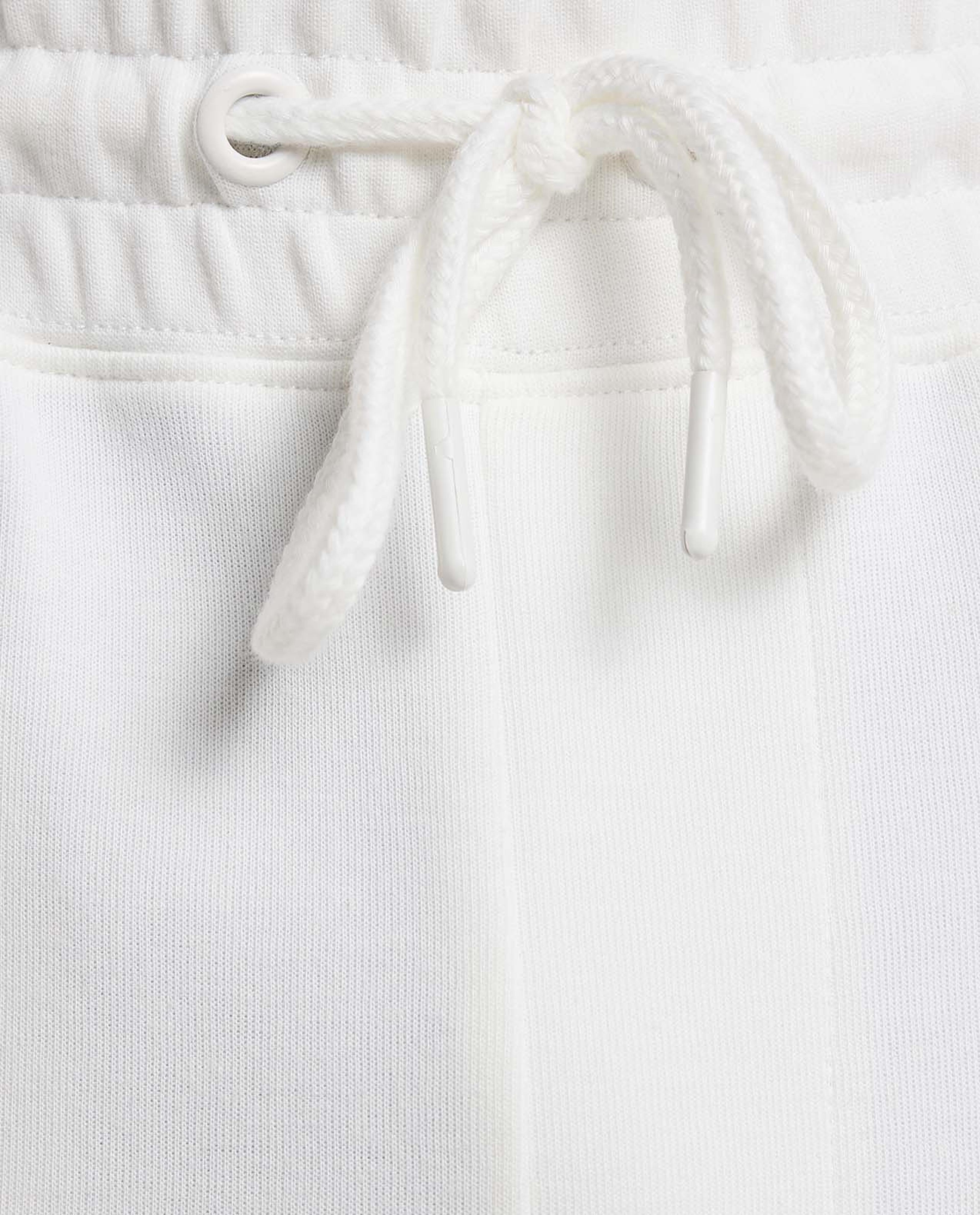Solid Sweatpants with Drawstring Waist