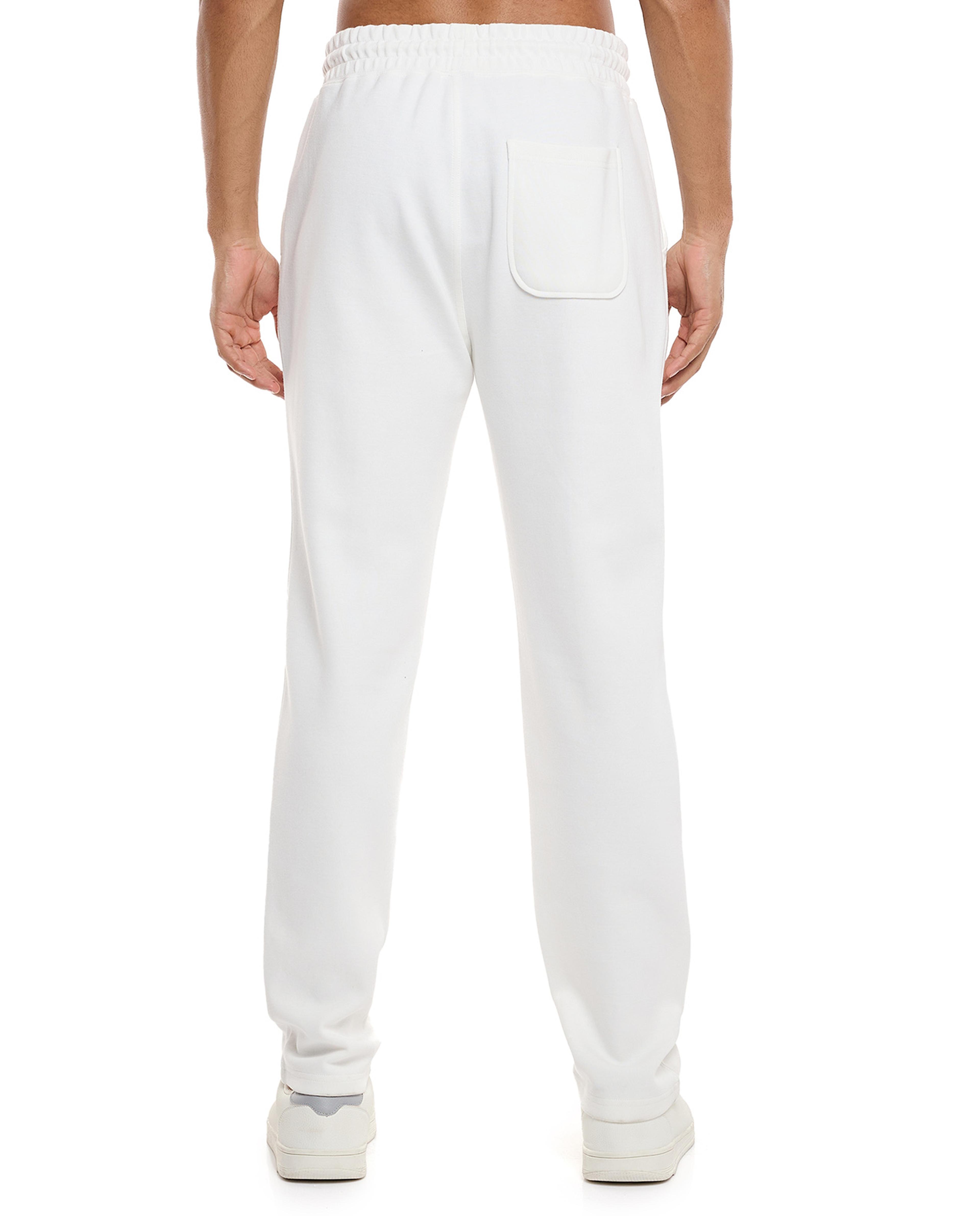 Solid Sweatpants with Drawstring Waist
