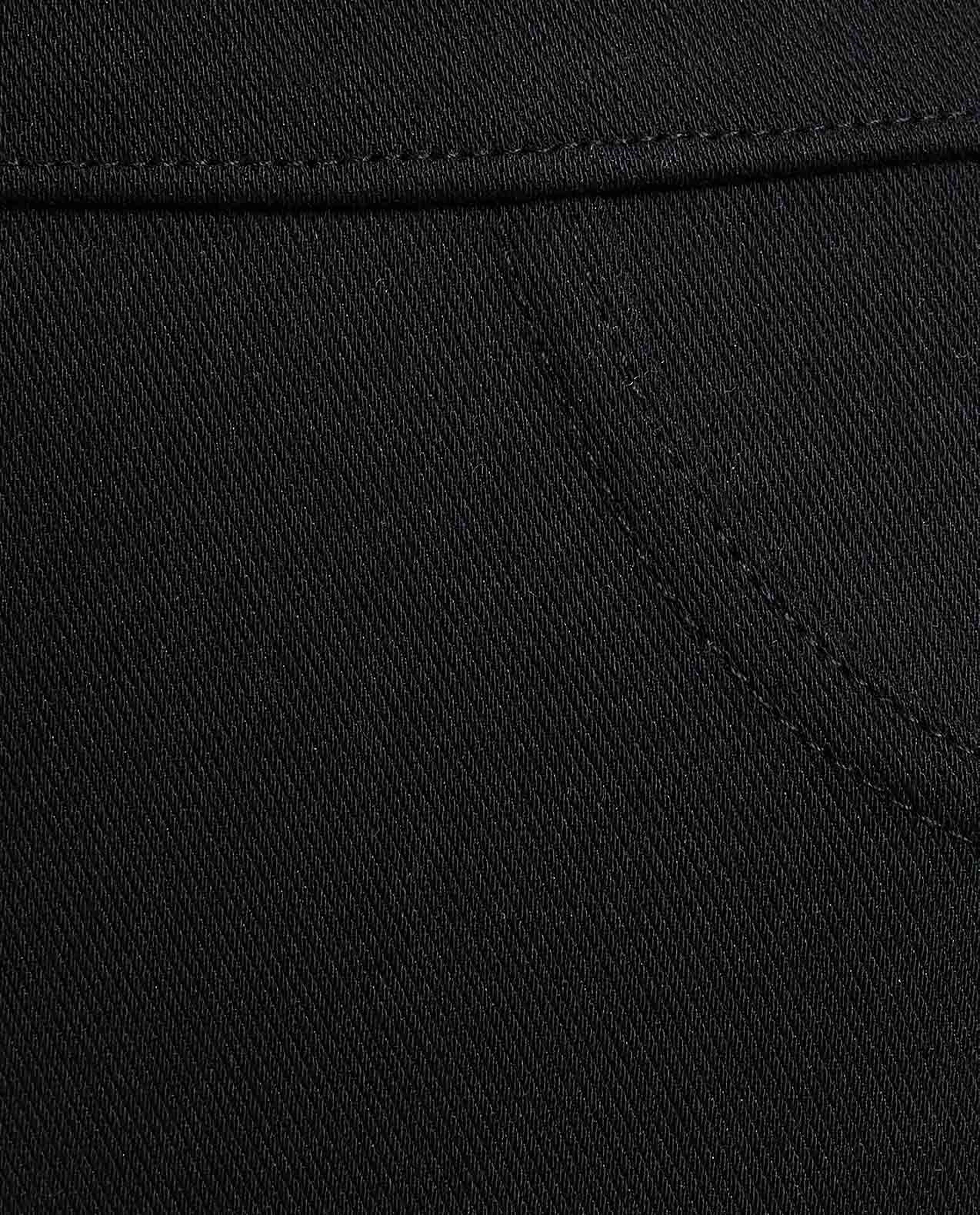 Solid Skinny Fit Pants with Elastic Waist