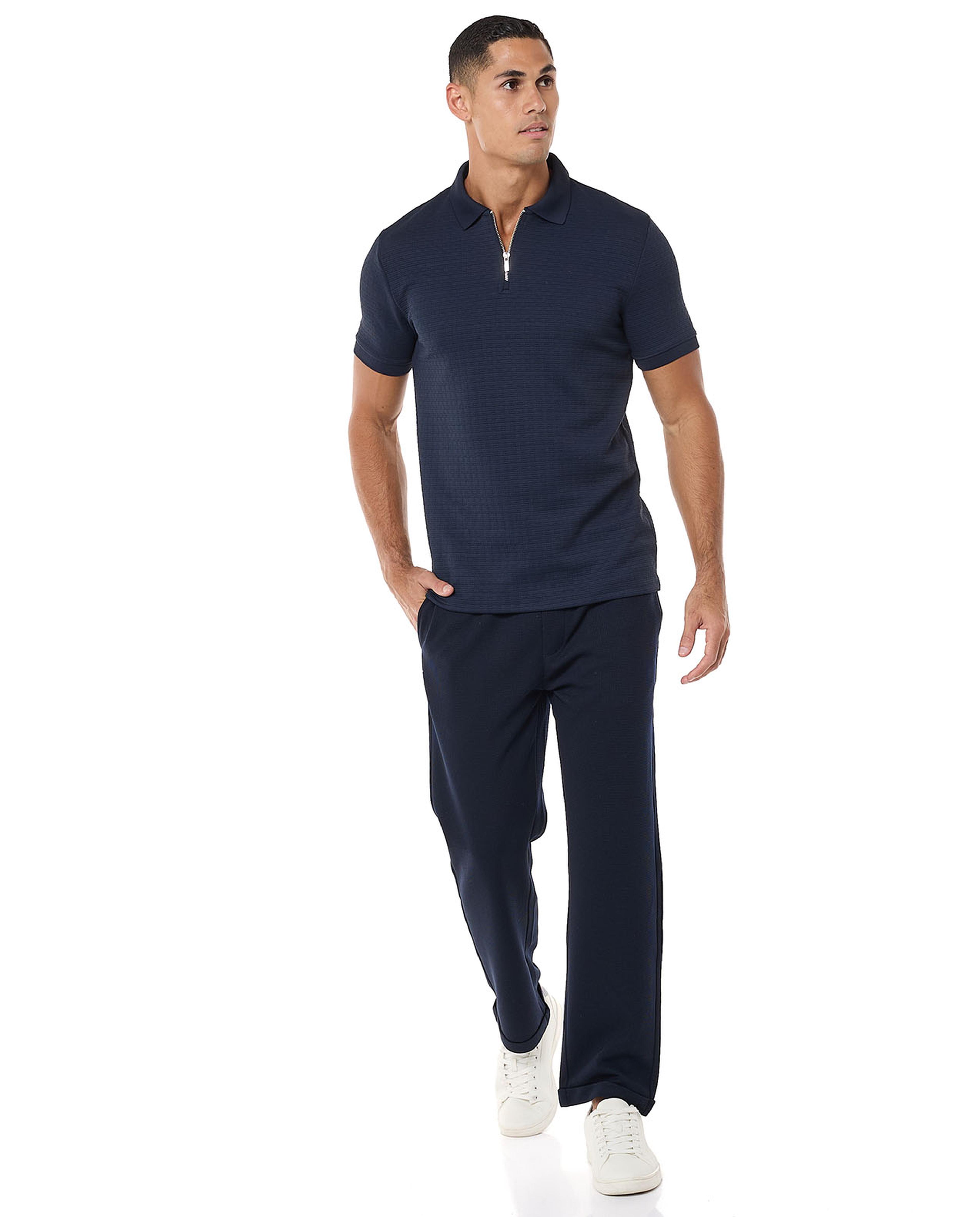 تيشيرت بولو بأكمام قصيرة